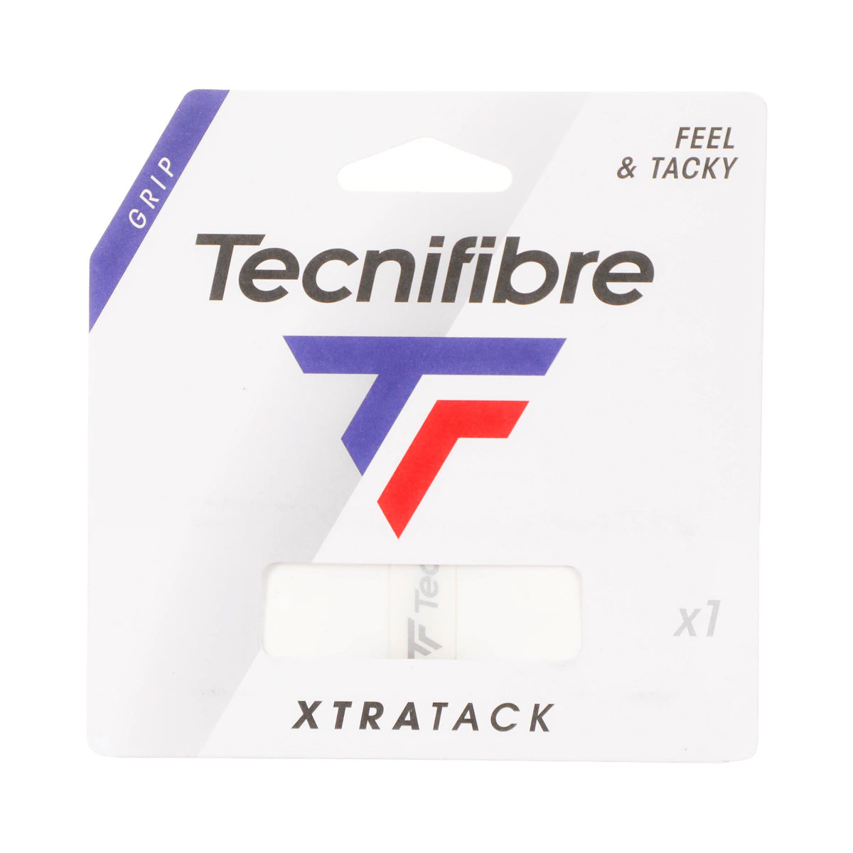 Tecnifibre X-Tra Tack 1ks v balení - bílá