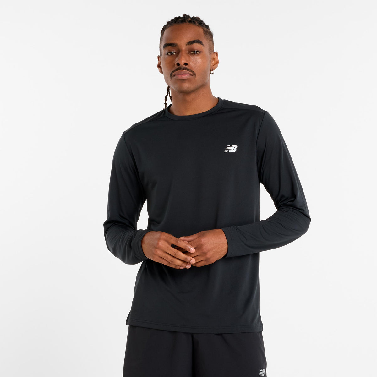 New Balance S dlouhým rukávem Muži - černá