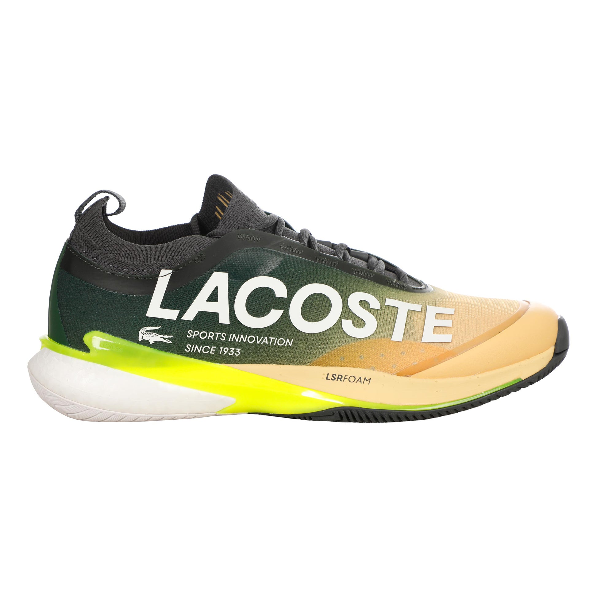 Lacoste AG-LT Lite Obuv na všechny povrchy Muži - žlutá, tmavě zelená