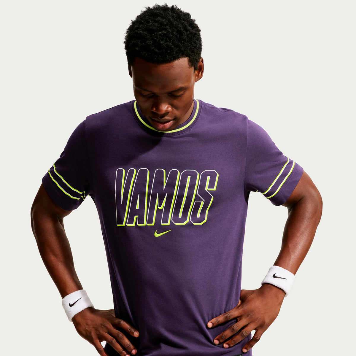 Nike Court Dri-Fit Tričko Muži - tmavofialová