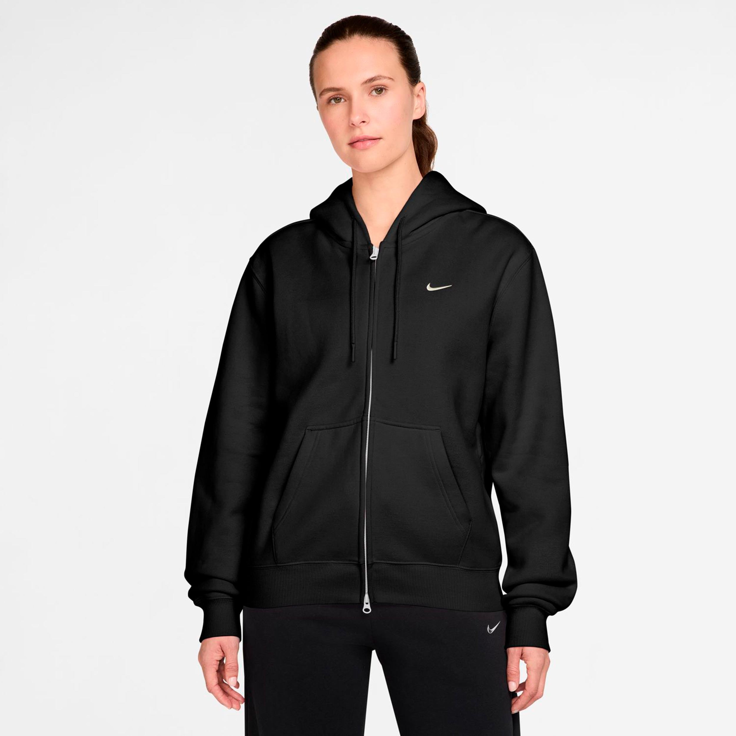 Nike Studio Fleece Mikina s kapucí Dámy - černá