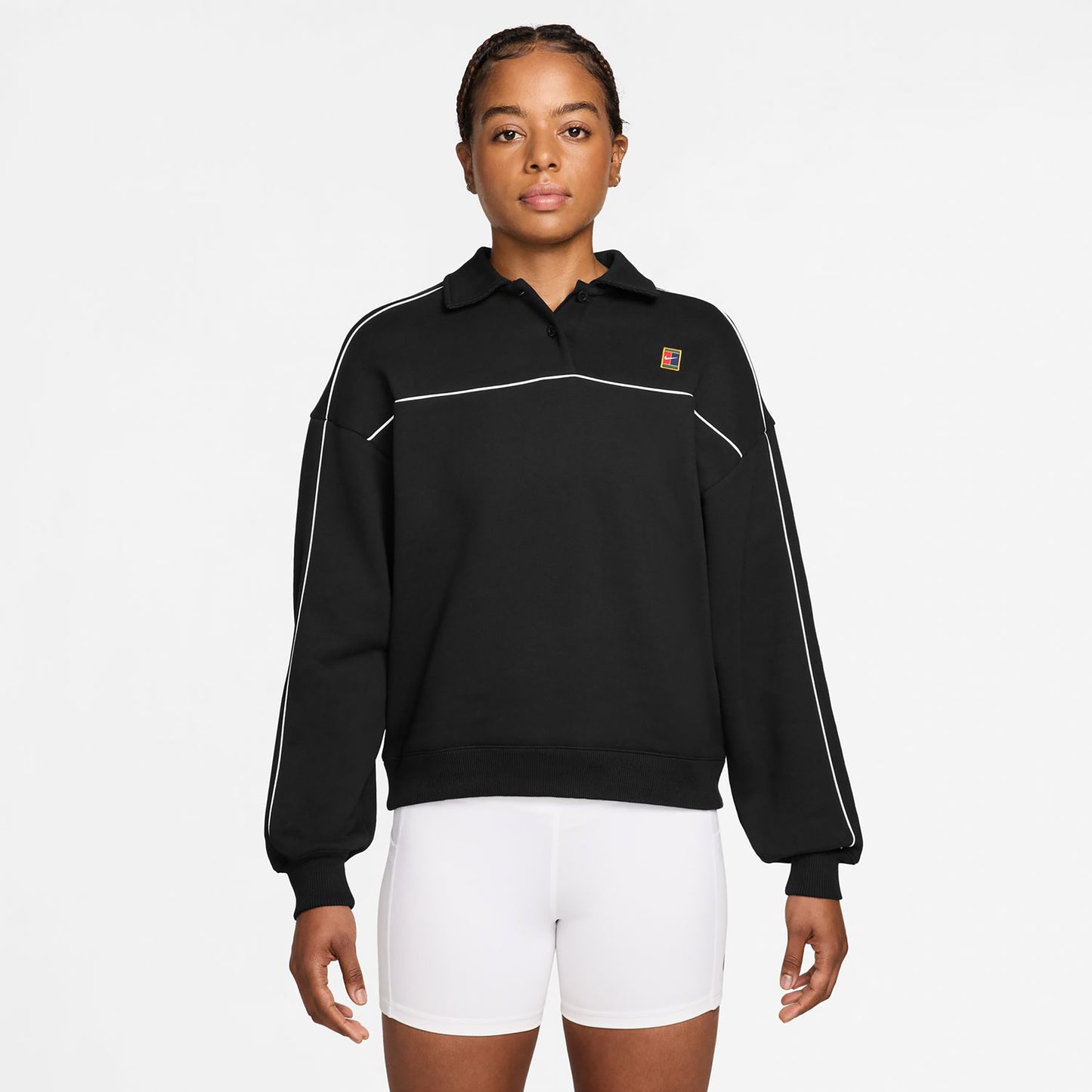 Nike Court S dlouhým rukávem Dámy - černá
