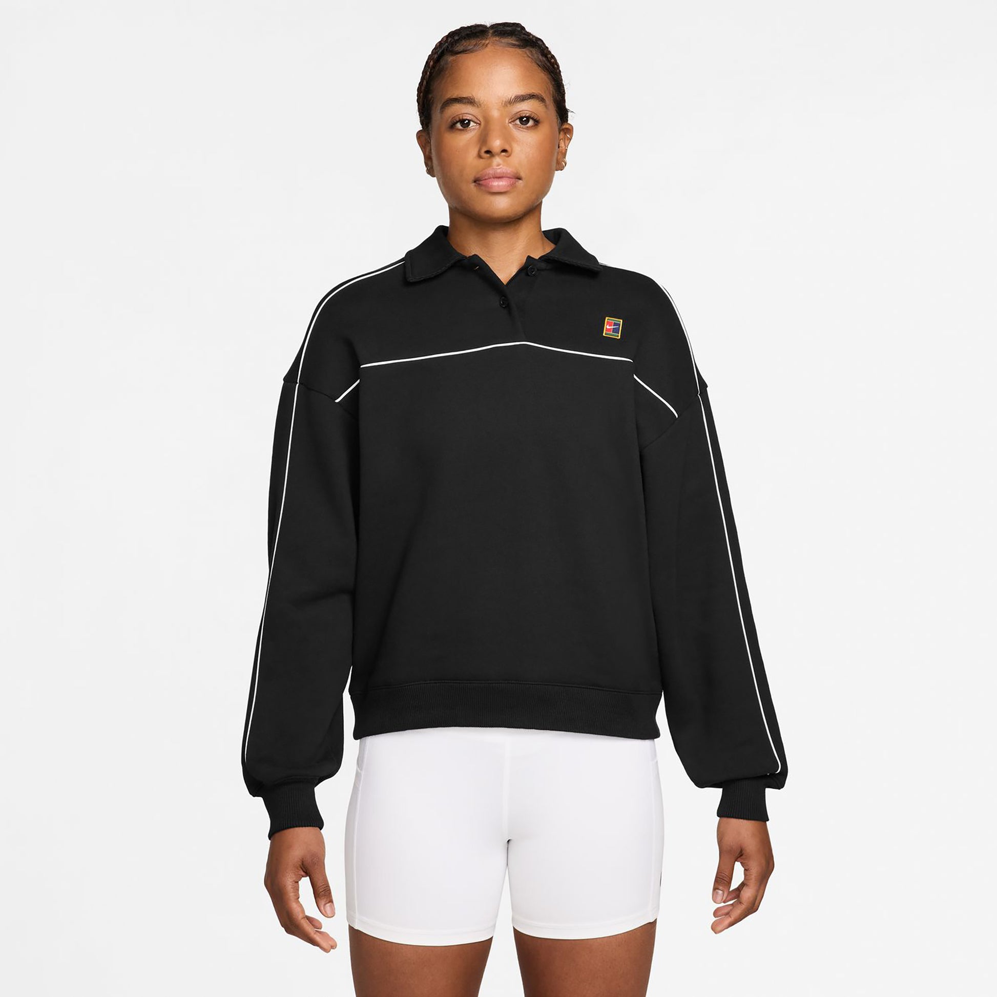 Nike Court S dlouhým rukávem Dámy - černá