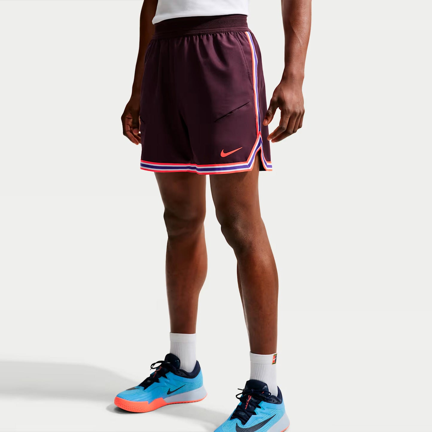 Nike Carlos Alcaraz Court Slam Šortky Muži - tmavě červená