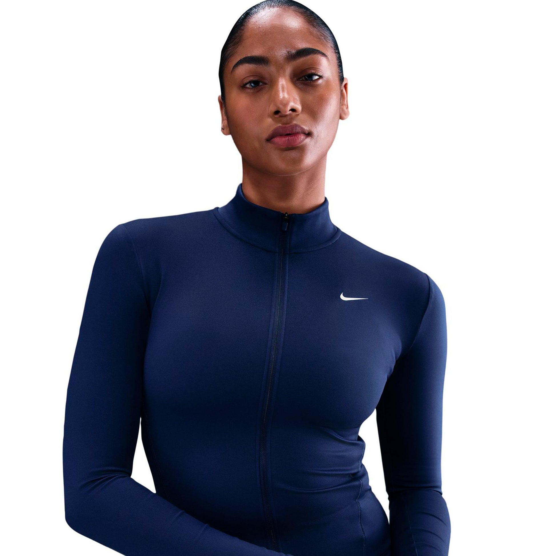 Nike One Fitted Tréninková bunda Dámy - tmavě modrá