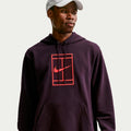 Court Hoody Muži - tmavě červená