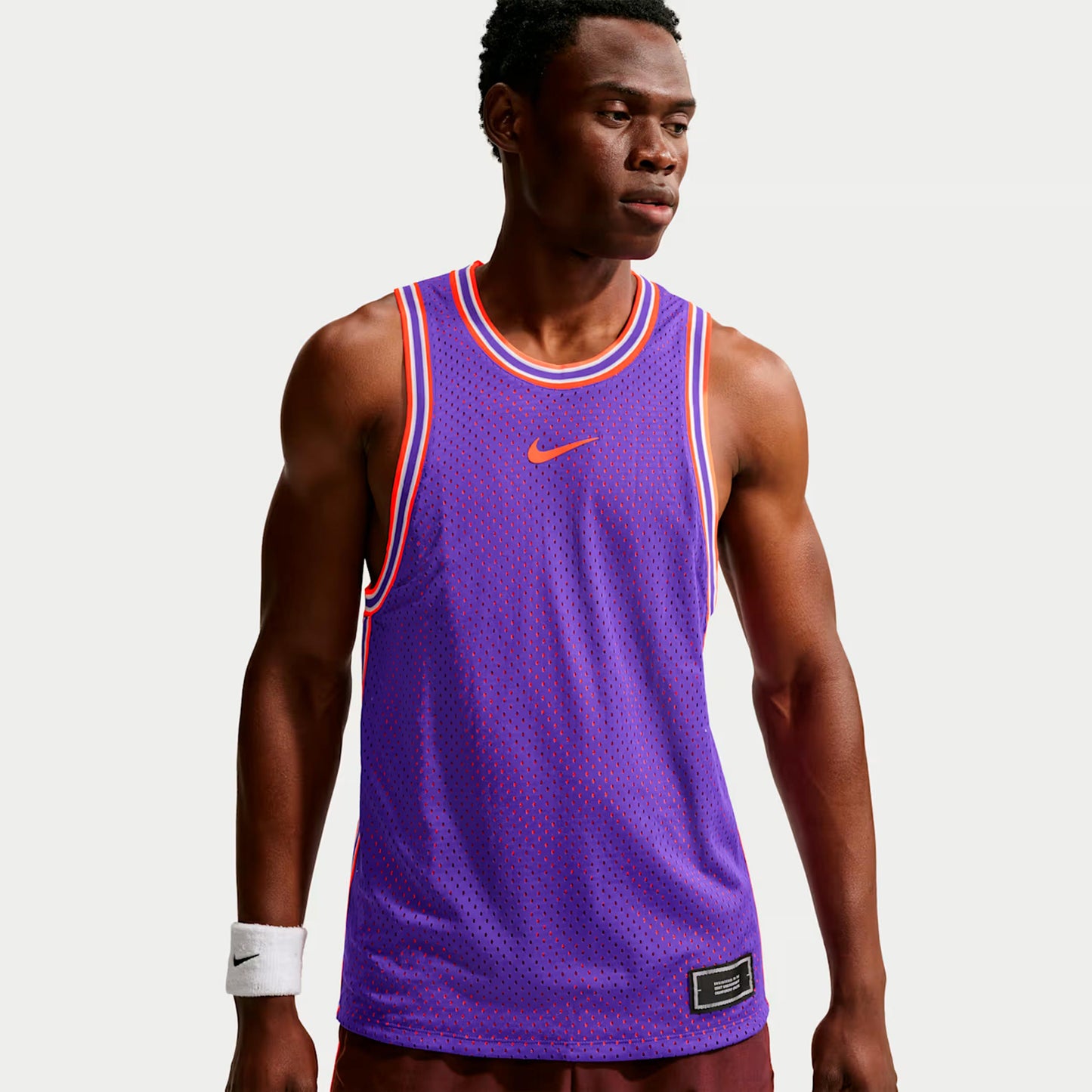 Nike Carlos Alcaraz Reversible Court Slam Sportovní tílko Muži - lila, oranžová