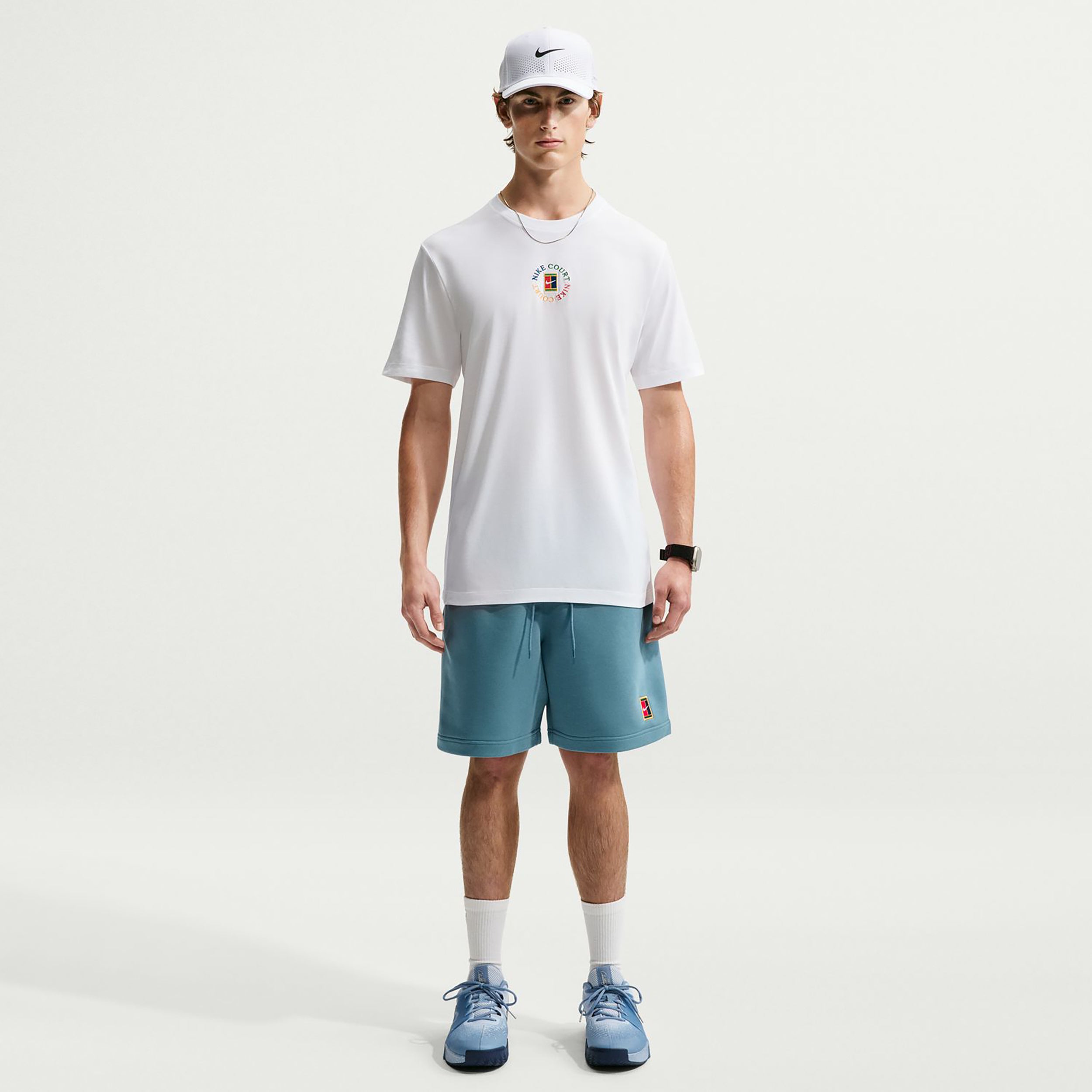 Nike Court Tričko Muži - bílá