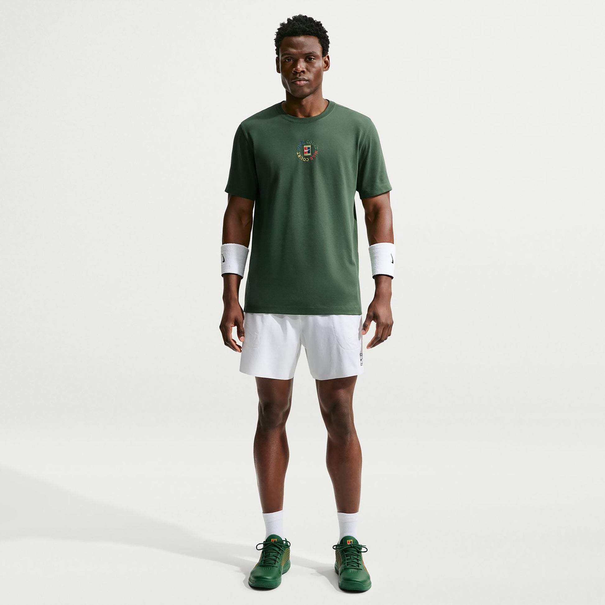 Nike Court Tričko Muži - tmavě zelená