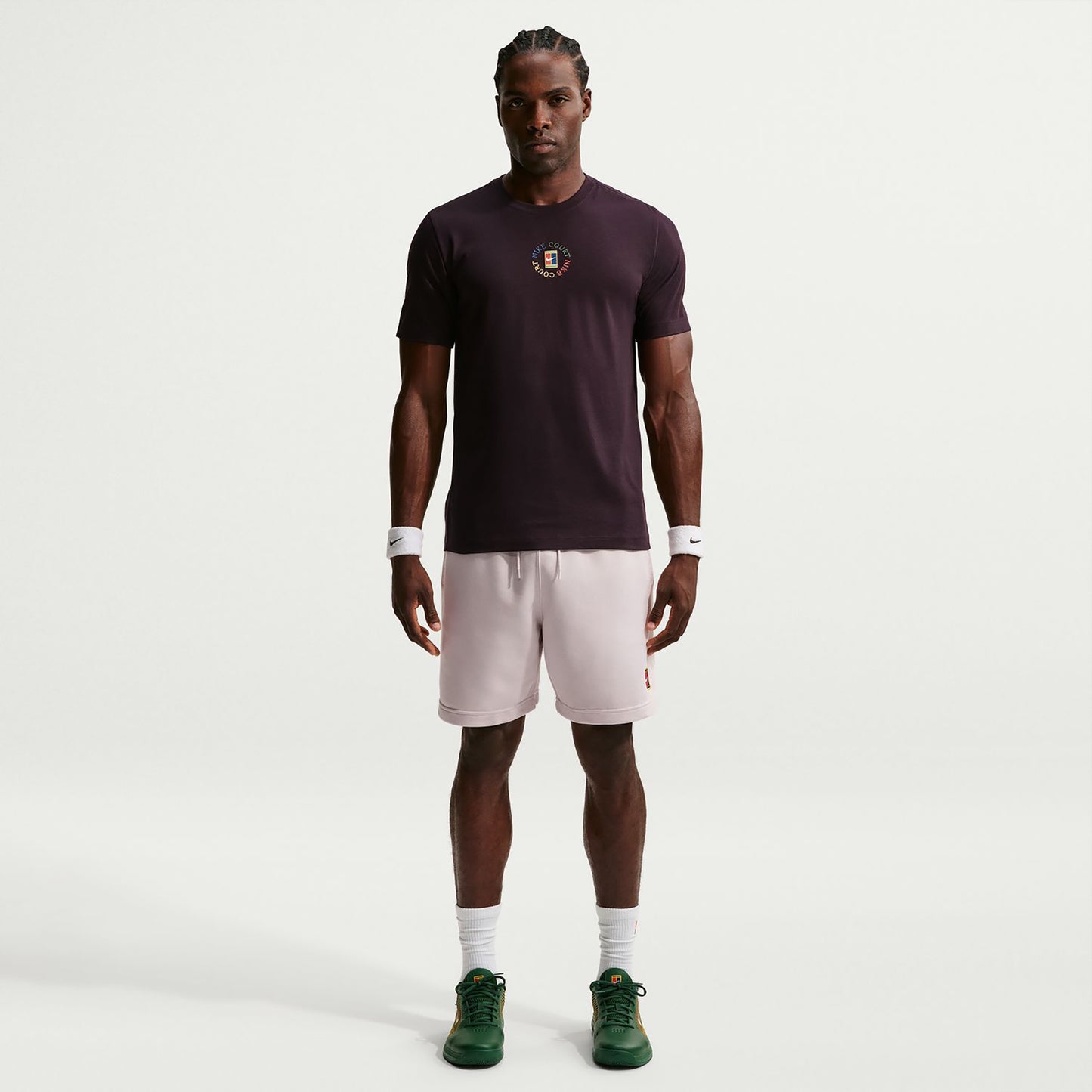 Nike Court Tričko Muži - tmavě červená