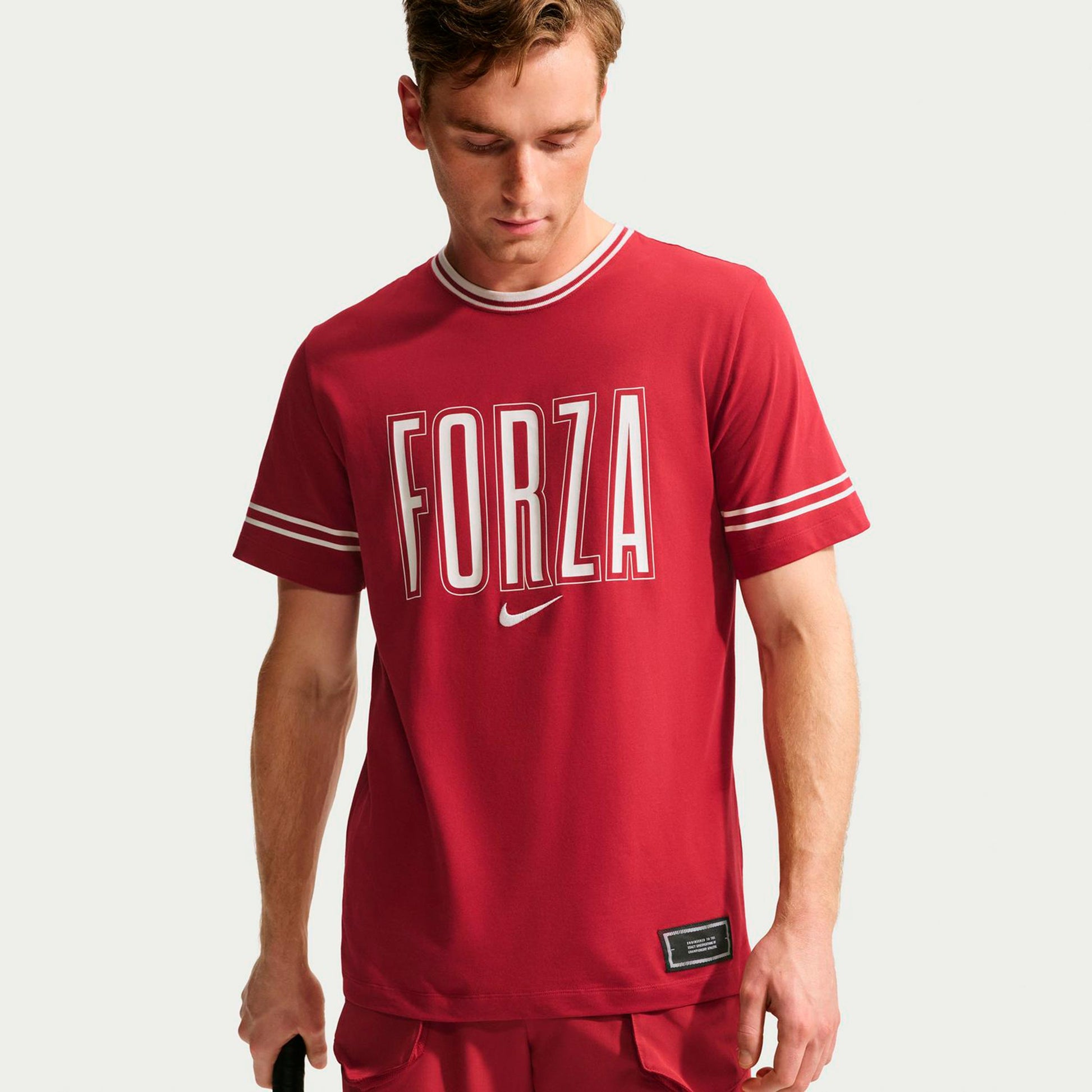 Nike Court Tričko Muži - červená