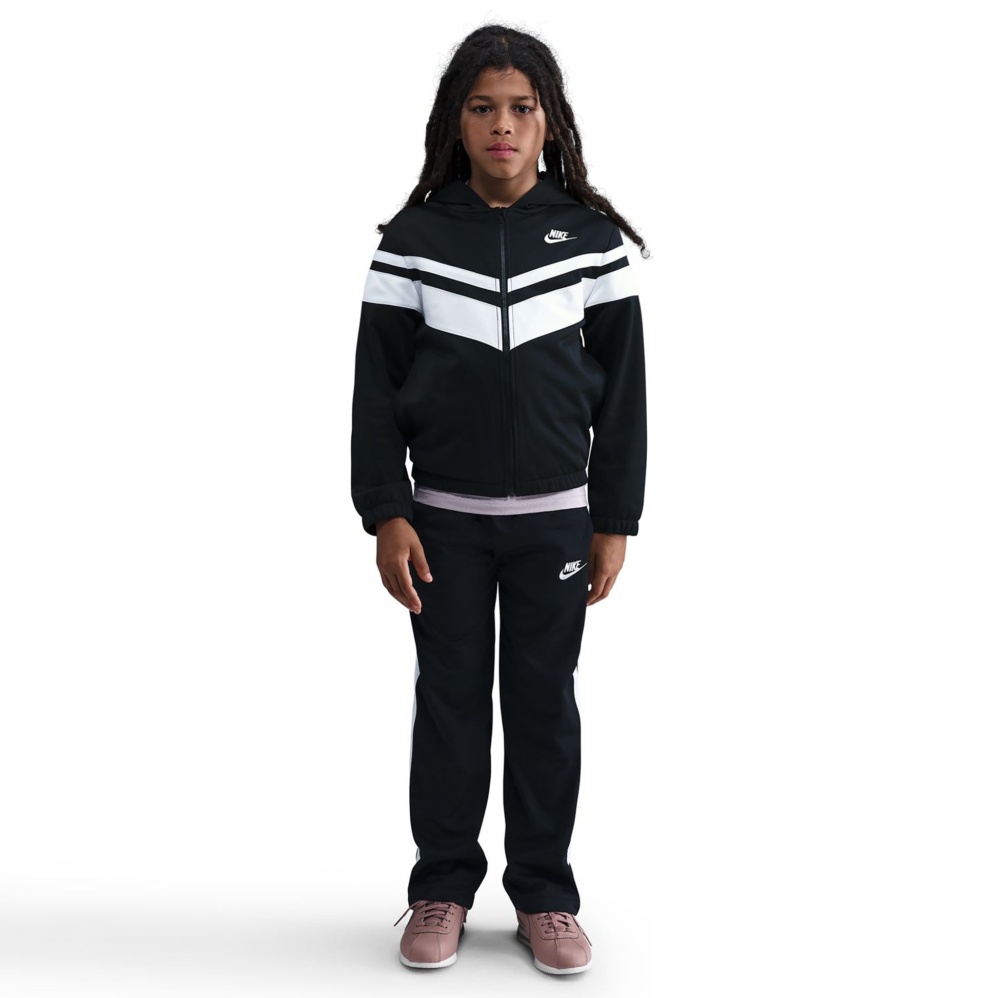 Nike Sportswear Tréninkový souprava Děti - černá, bílá