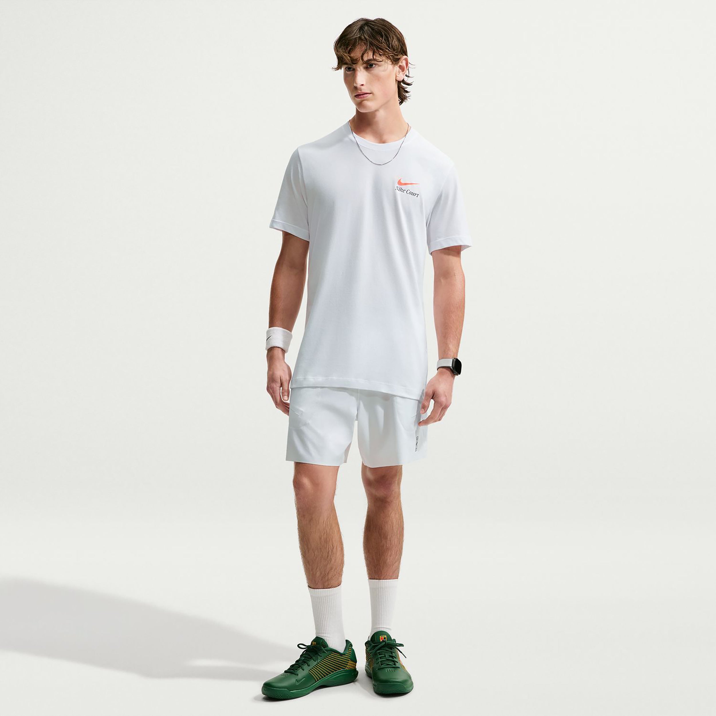 Nike Court Dri-Fit Tričko Muži - bílá