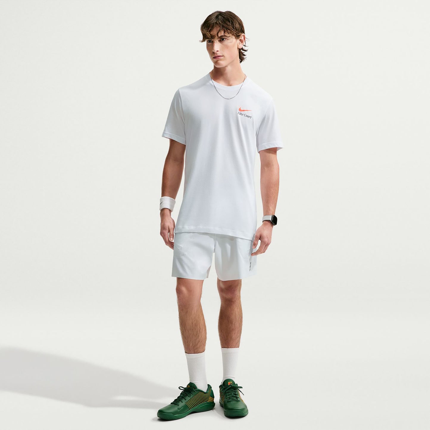 Nike Court Dri-Fit Tričko Muži - bílá
