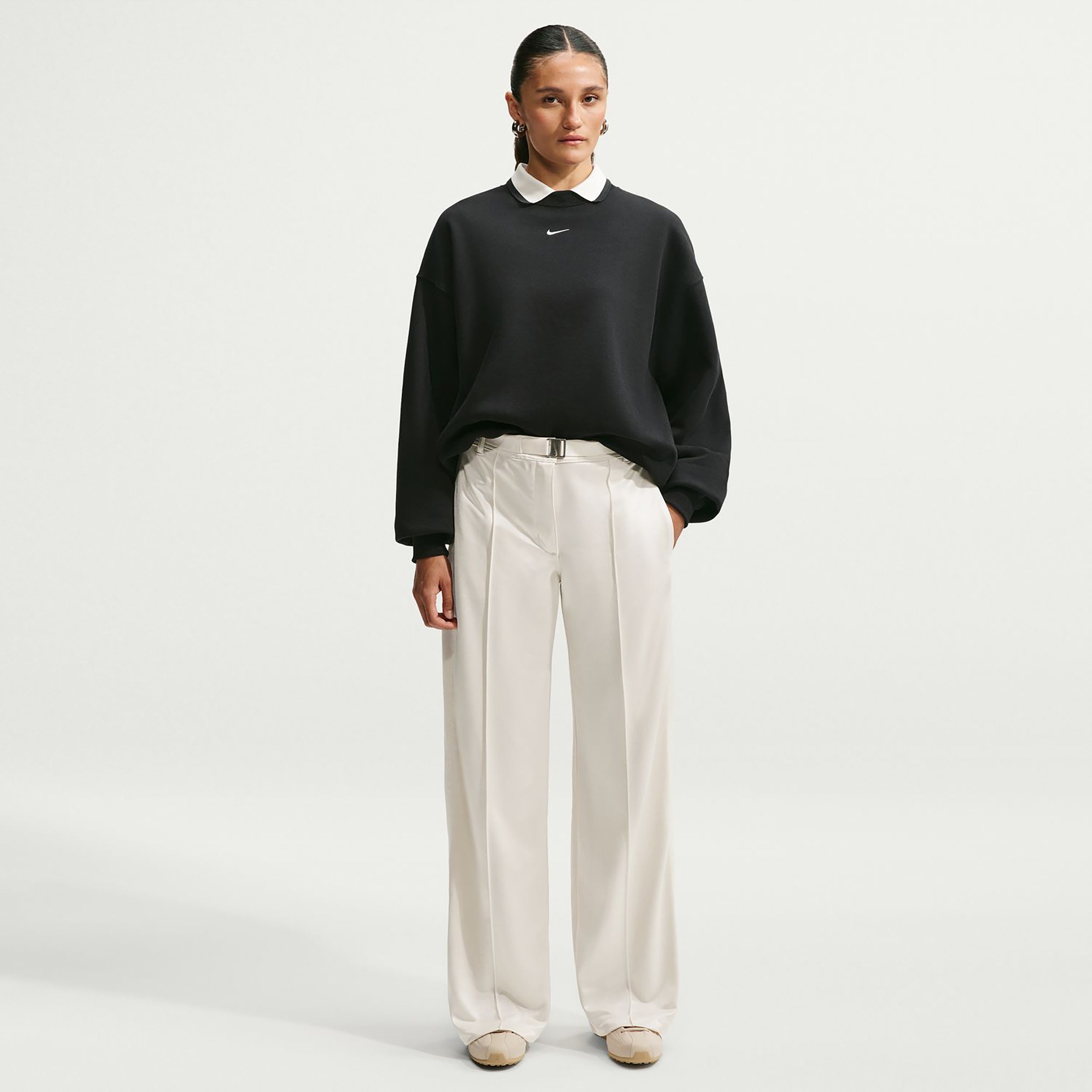 Nike Studio Fleece Mikina Dámy - černá