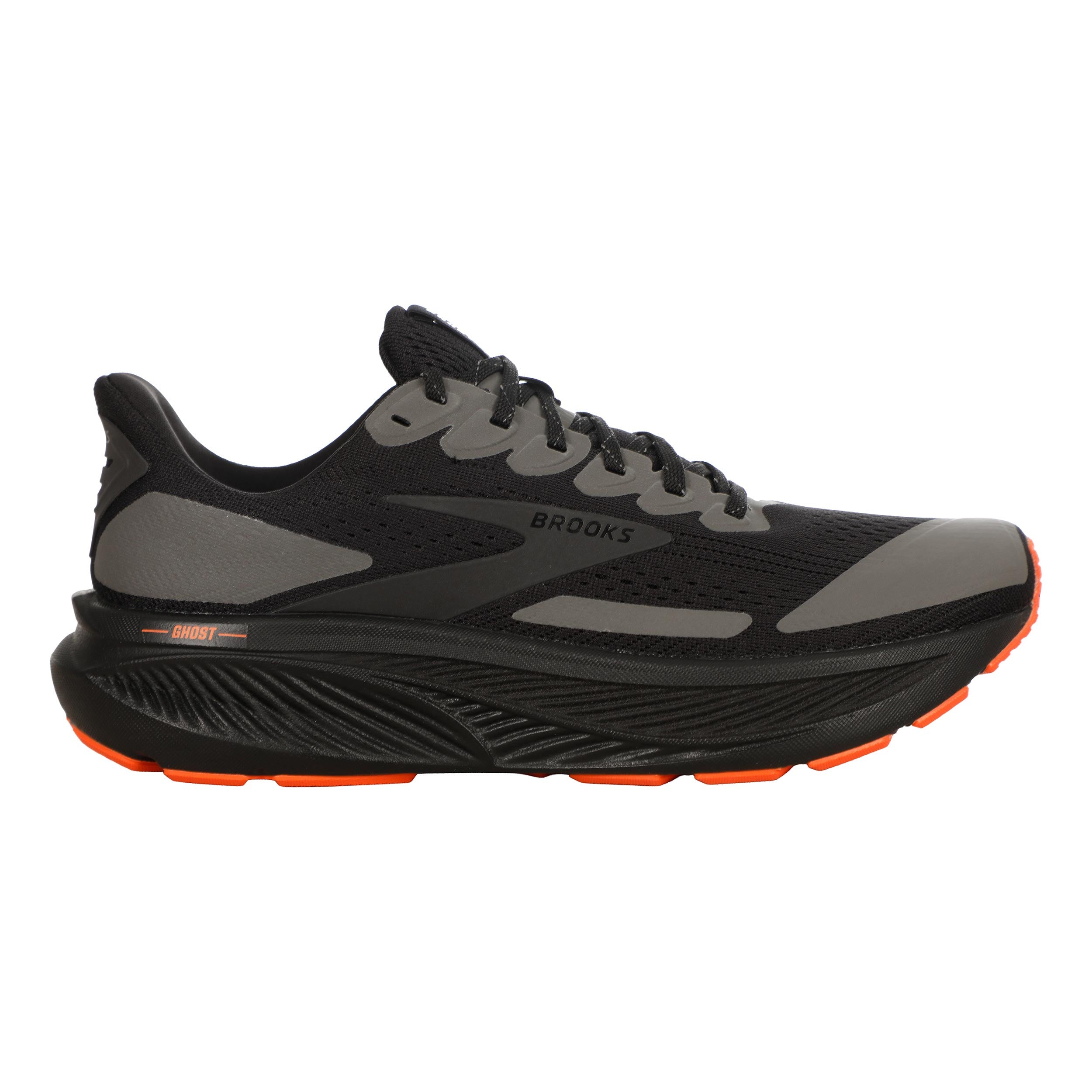 Brooks Ghost 17 Neutrální obuv Dámy - černá, oranžová
