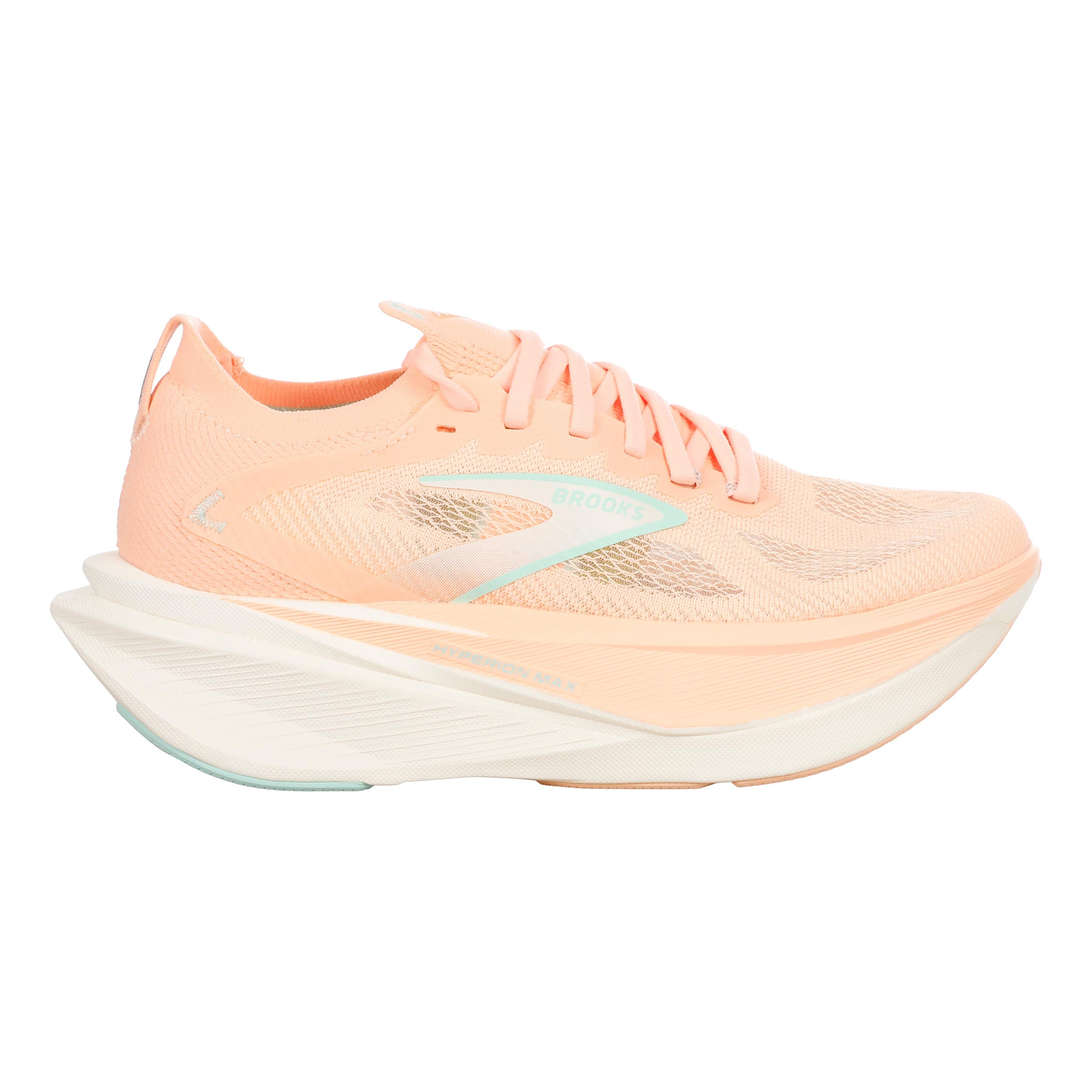Brooks Hyperion Max 3 Neutrální obuv Dámy - korálová, krémová