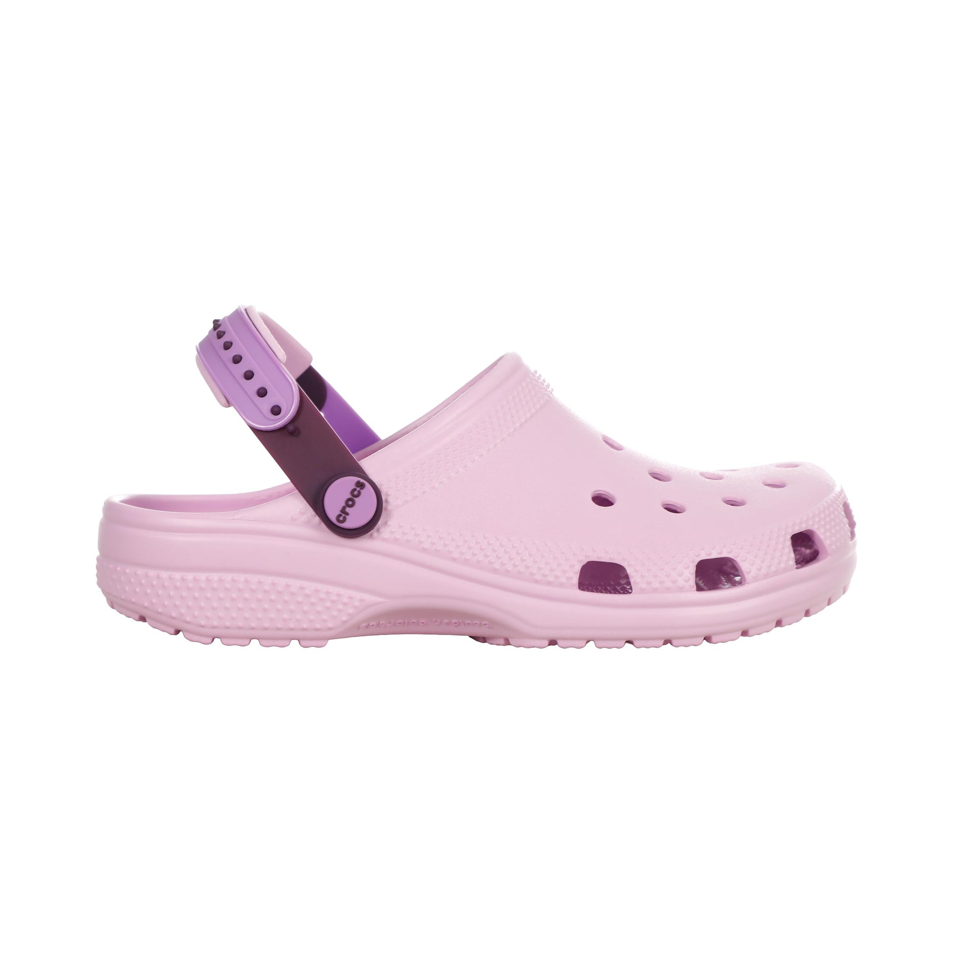 Crocs Classic Glow Pantofle Děti - šeříková