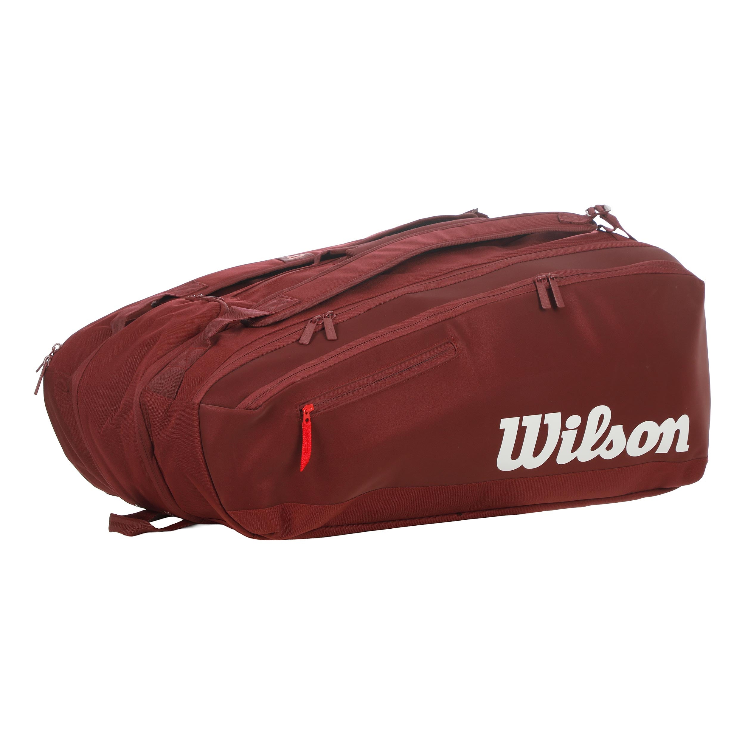 Wilson Defyer V1 15er Taška na raketu - červené víno