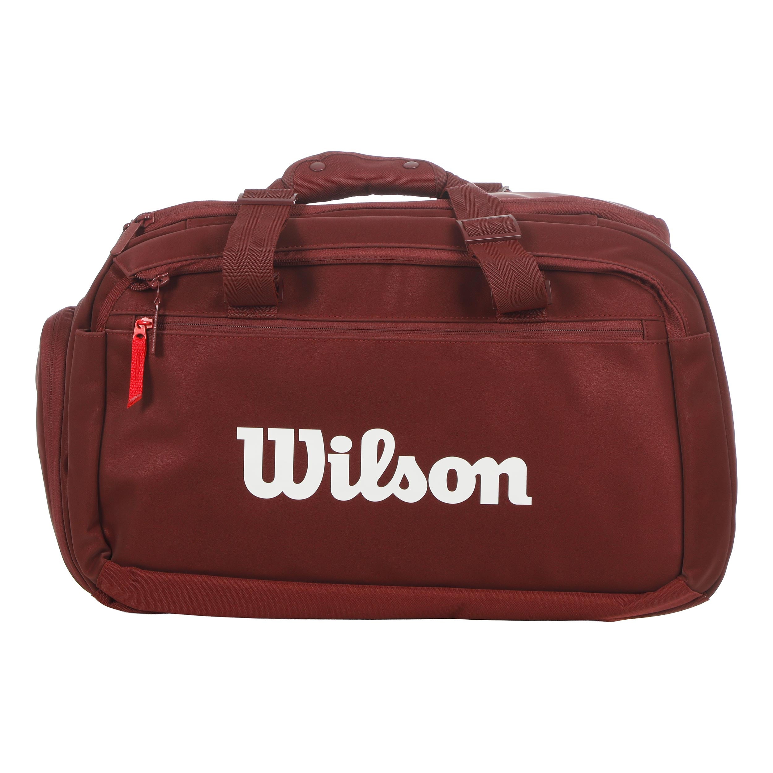 Wilson Defyer V1 Small Duffel Sportovní taška - červené víno