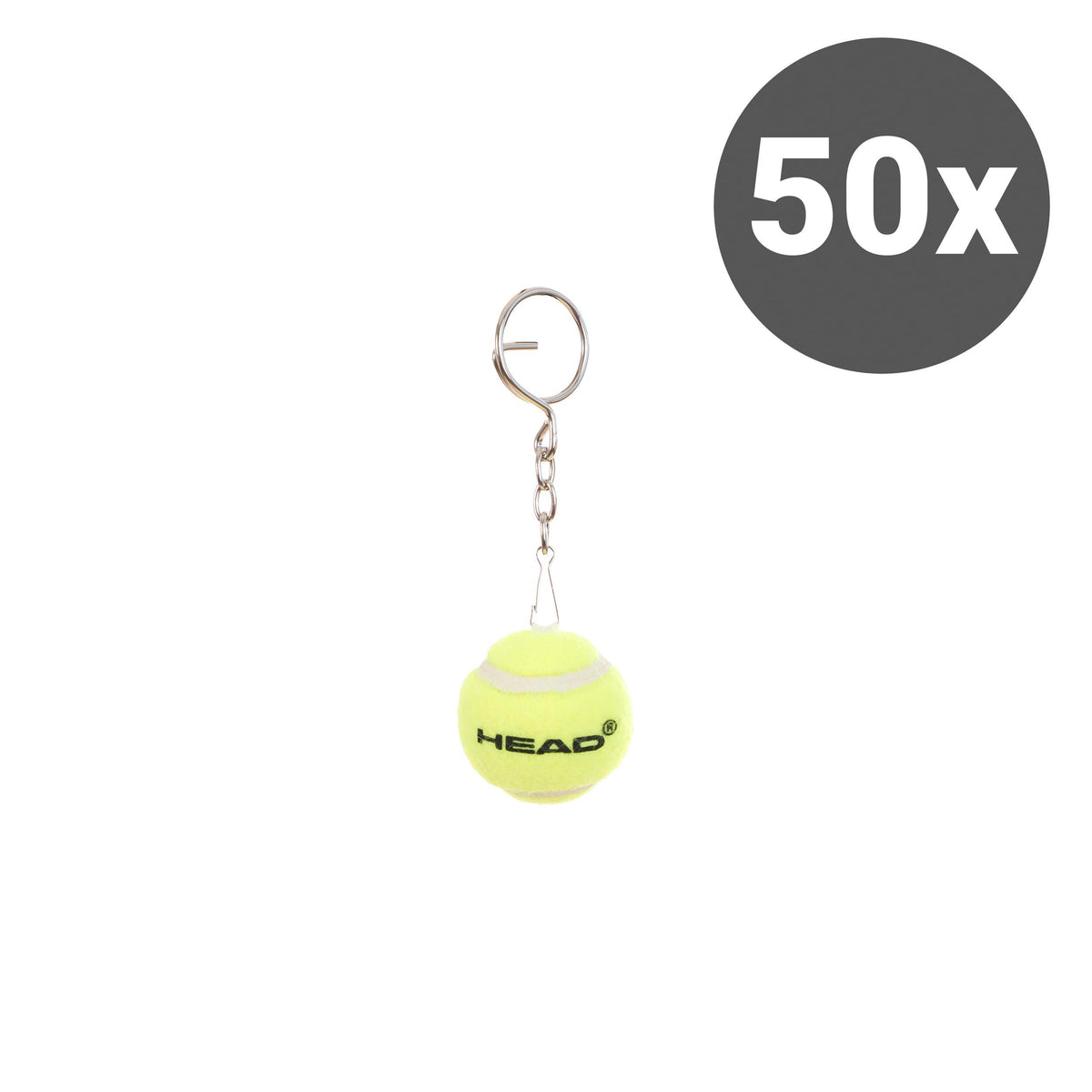 HEAD Mini Tennis Ball Přívěšek 50ls balení - žlutá