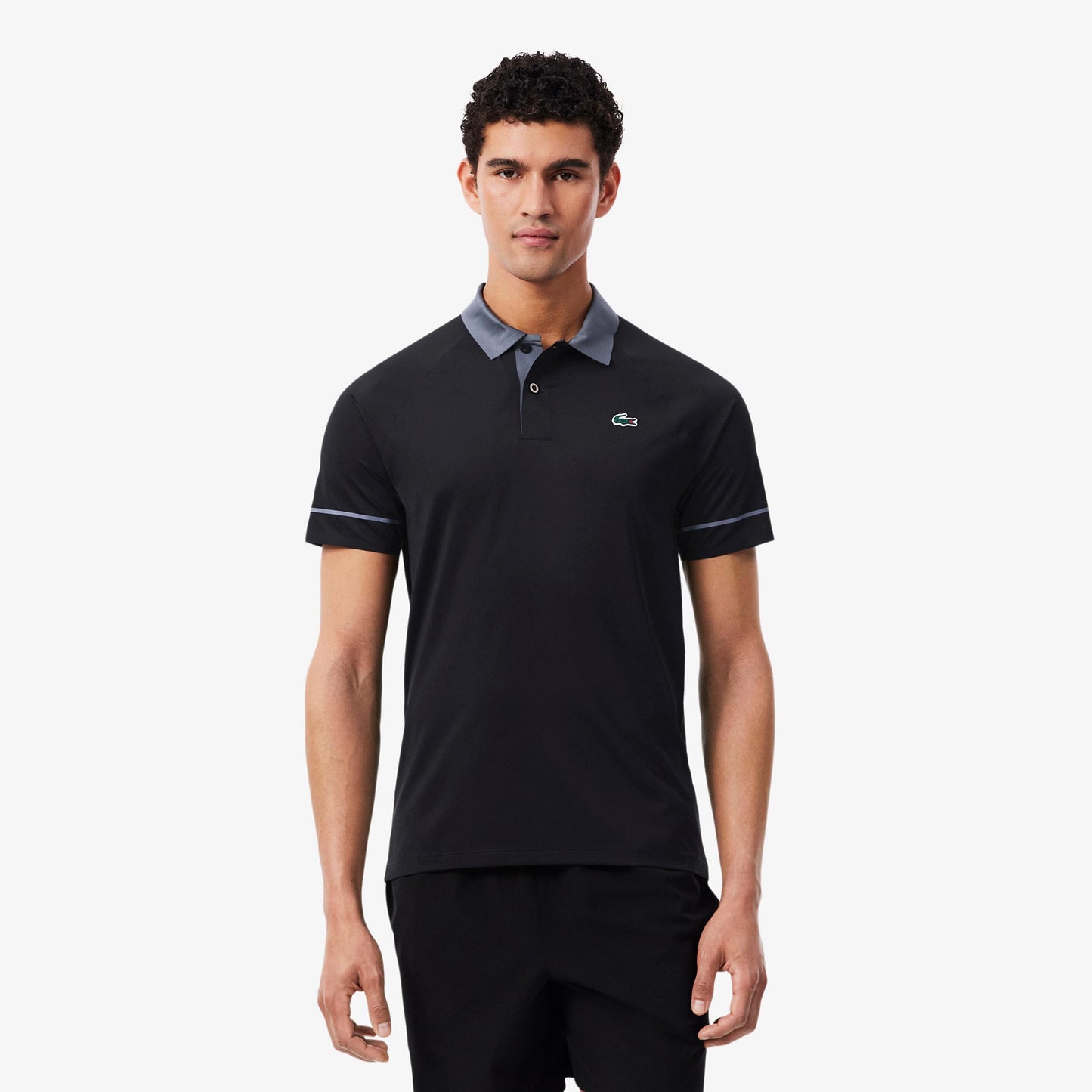 Lacoste Pólo Muži - černá, sivomodrá