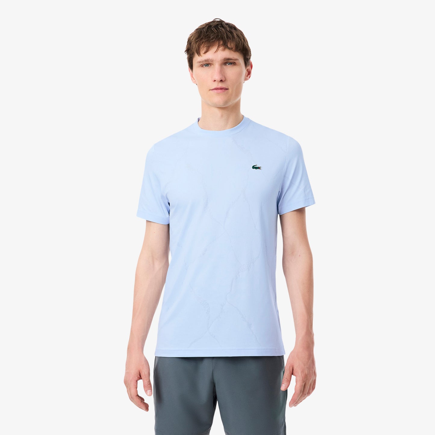 Lacoste Tričko Muži - světle modrá