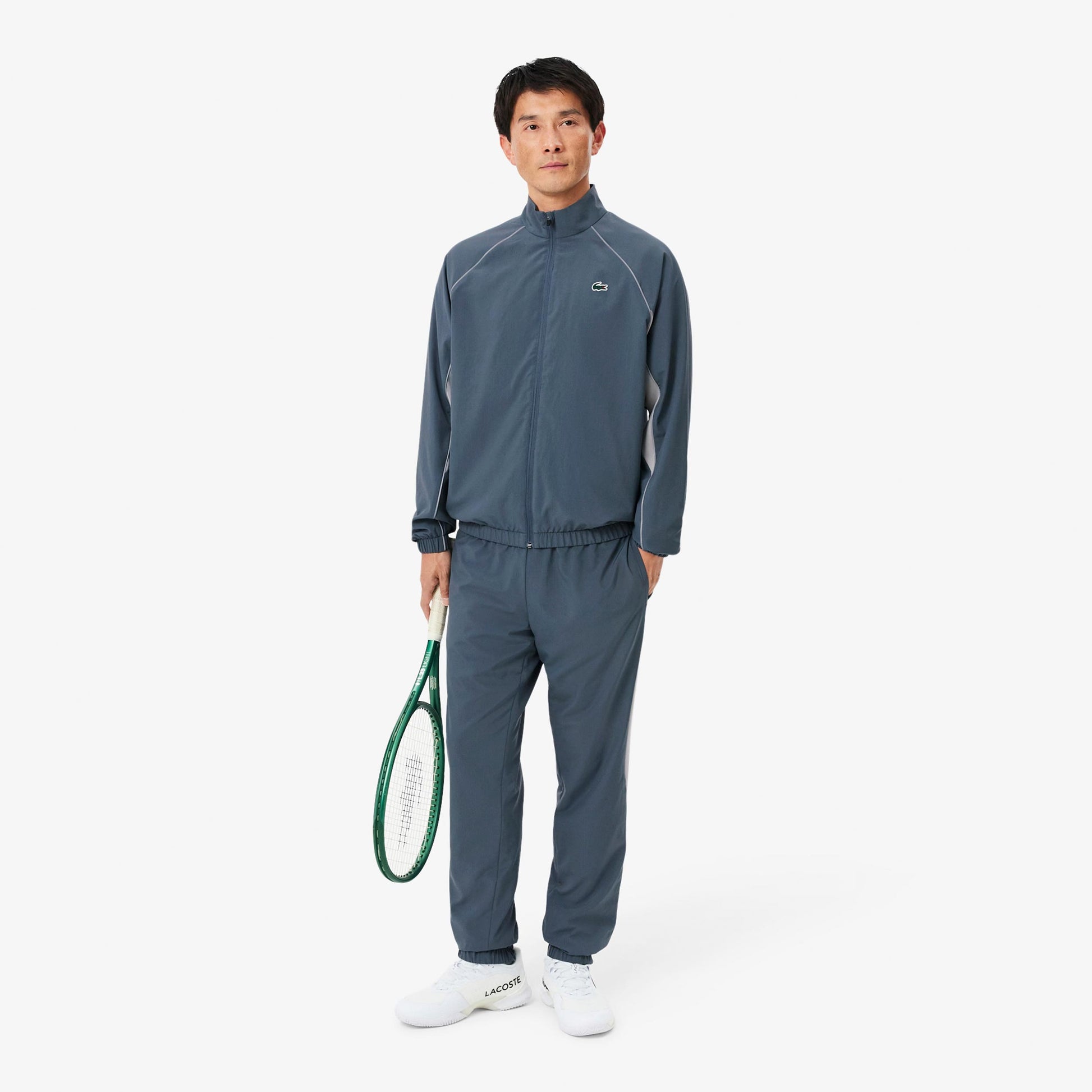 Lacoste Tréninkový souprava Muži - modro-šedá, šedá