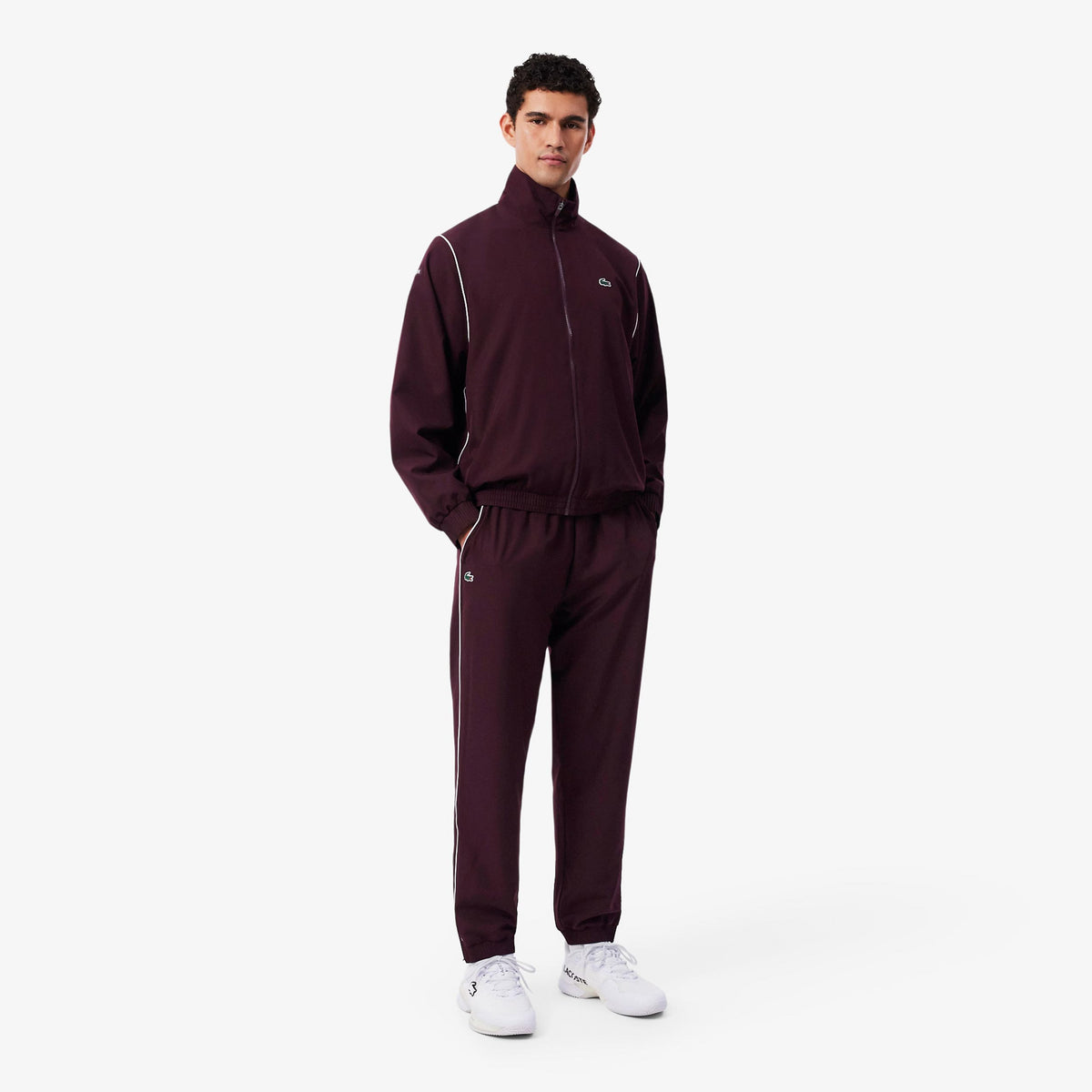 Lacoste Tréninkový souprava Muži - červené víno
