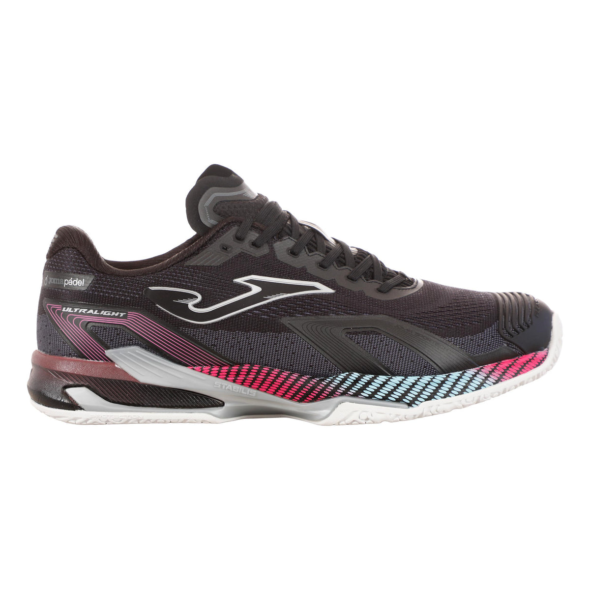 Joma Ultra Light Obuv na padel Muži - černá, růžová