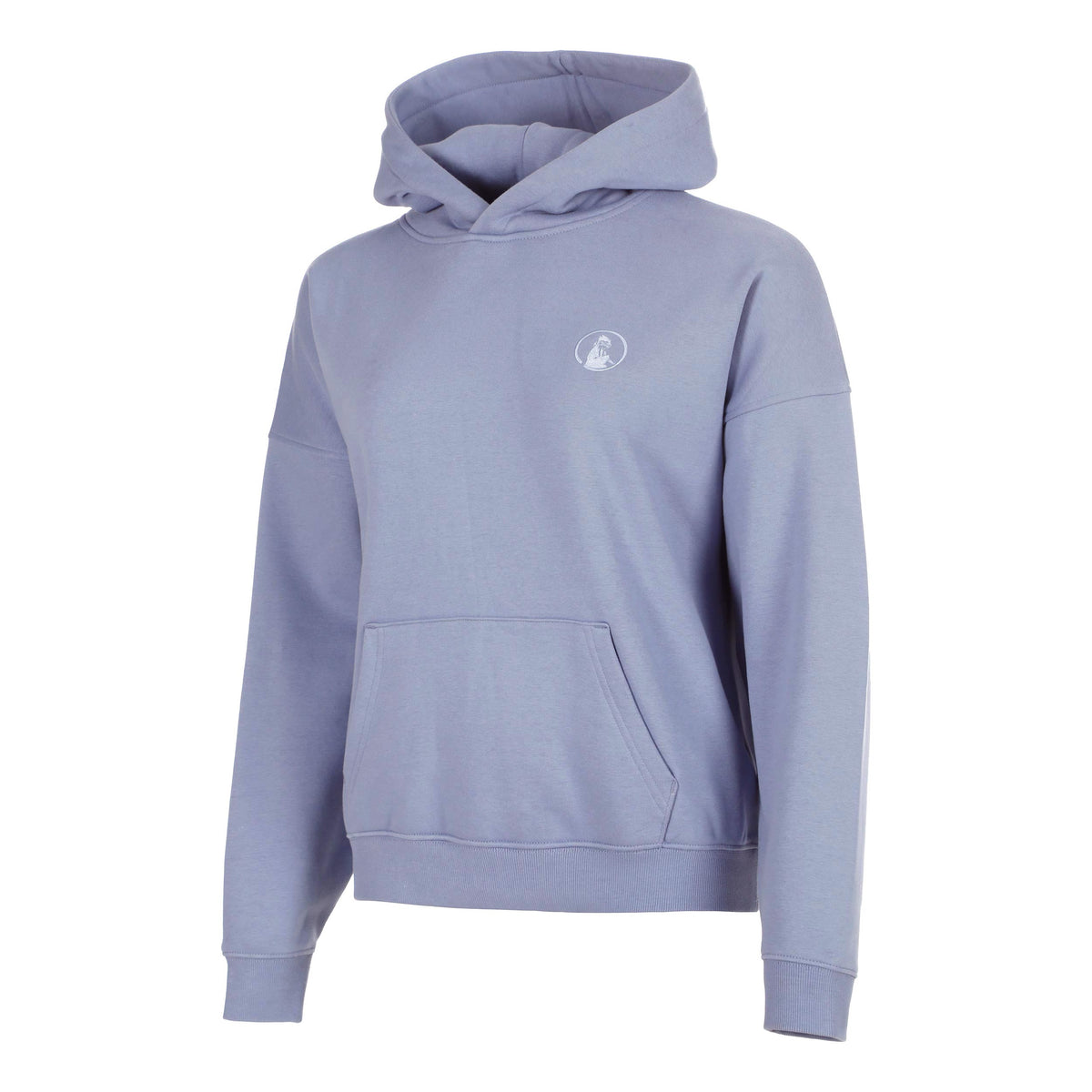 Quiet Please Confidence Oversize Hoody Dámy - modrá