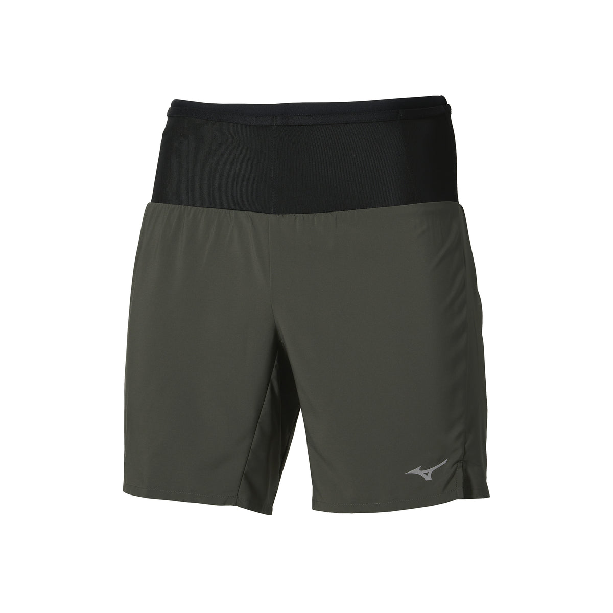 Mizuno Multi Pocket 2in1 Bežecké šortky Muži - tmavě zelená