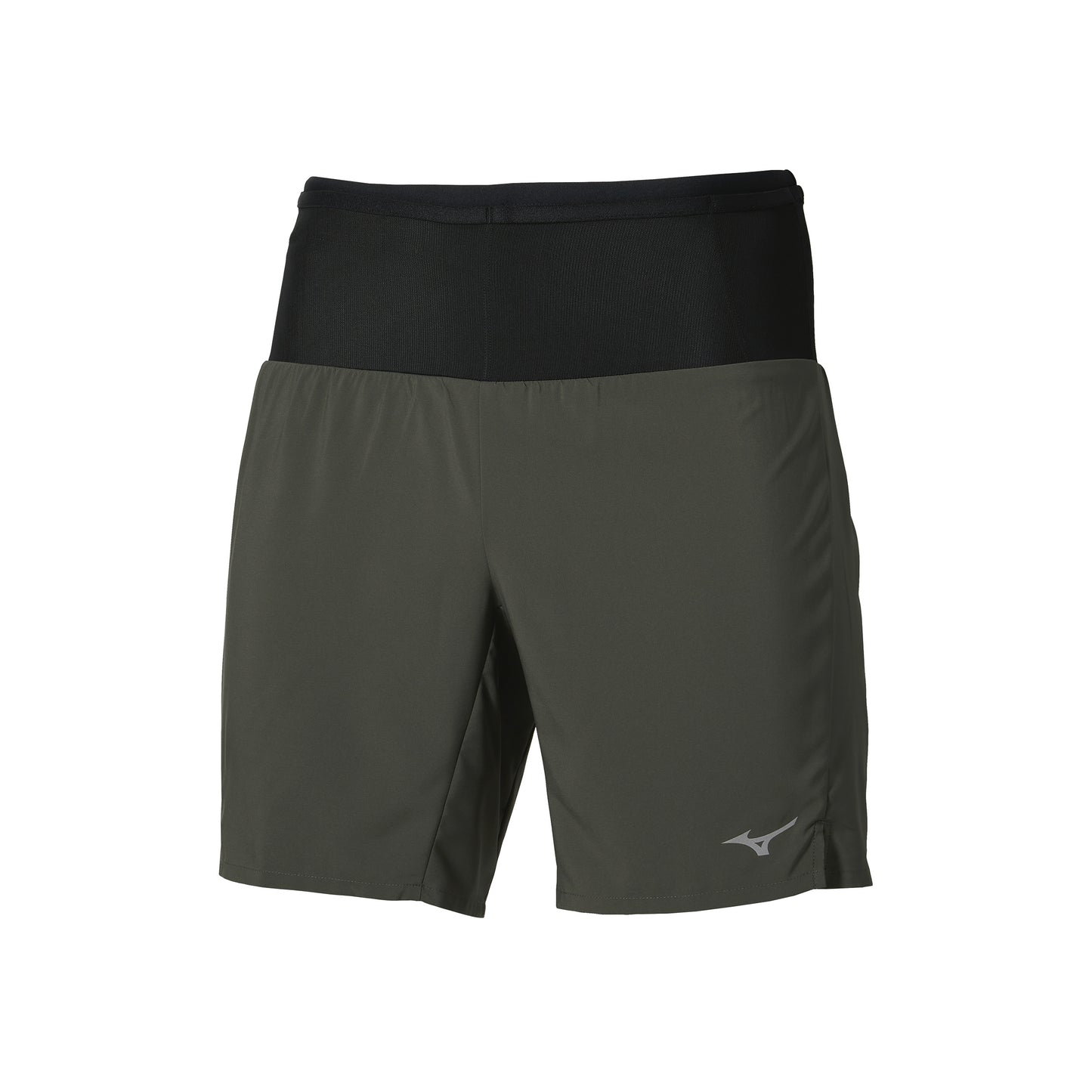 Mizuno Multi Pocket 2in1 Bežecké šortky Muži - tmavě zelená