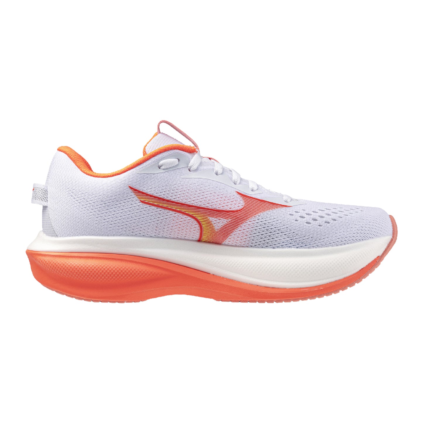 Mizuno Wave Rider 30  Neutrální obuv Dámy - bílá, oranžová