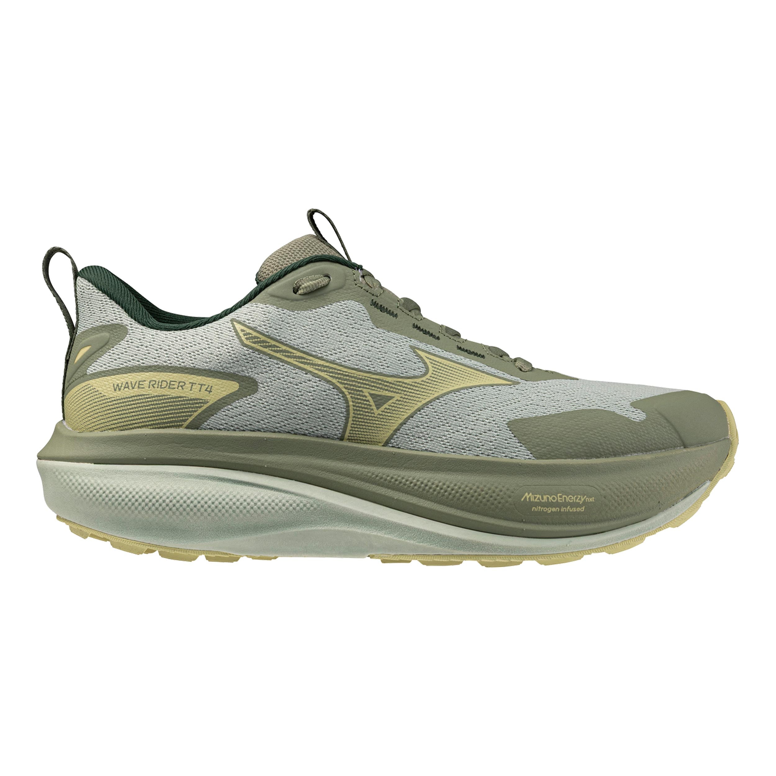 Mizuno Wave Rider TT 4  Obuv pro měkčí povrch,žádný asfalt Dámy - šedá, šalvia