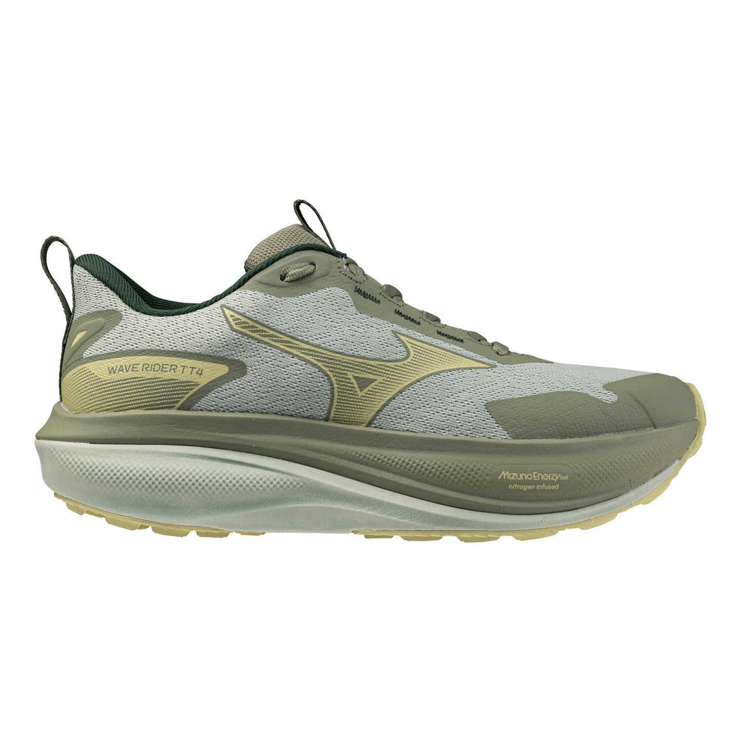 Mizuno Wave Rider TT 4  Obuv pro měkčí povrch,žádný asfalt Dámy - šedá, šalvia