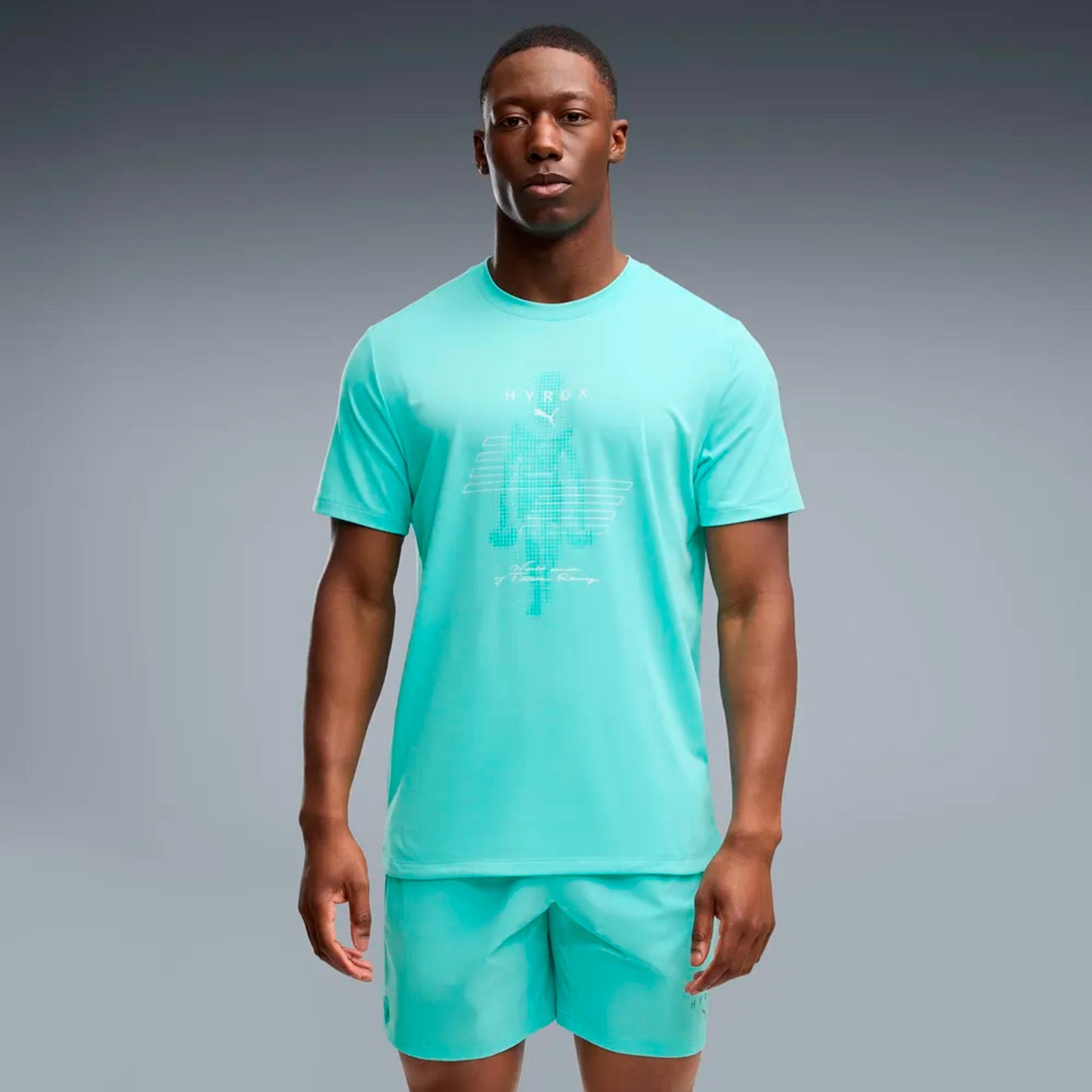 Puma HYROX Cloudspun Thermoadapt  Bežecké tričko Muži - mätová