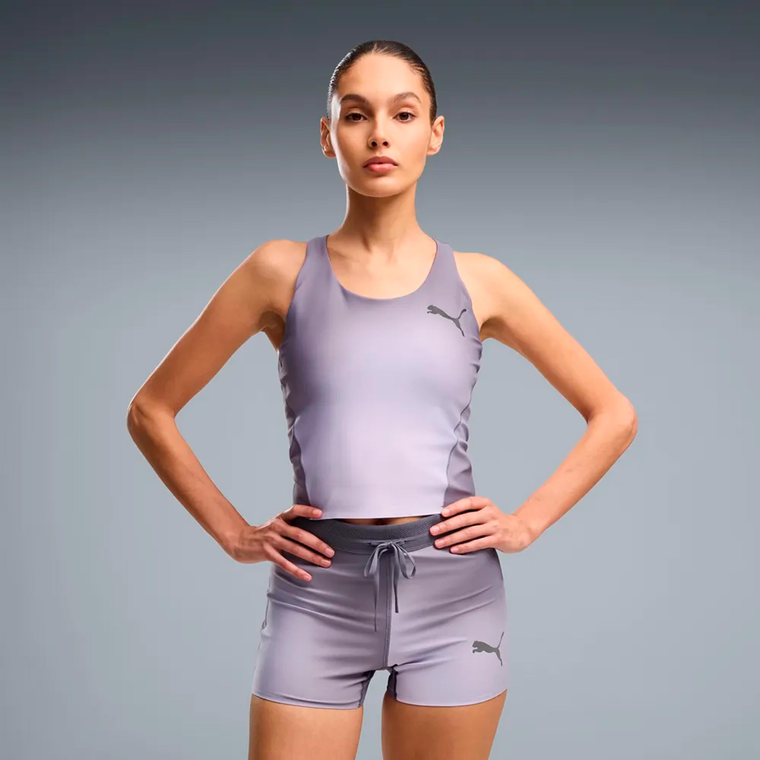 Puma Lightspeed AOP   Bežecké tričko Dámy - šedá
