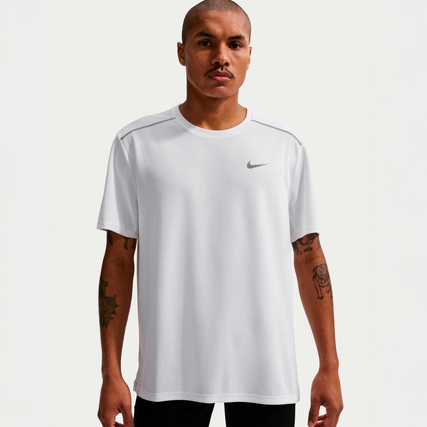 Nike Miler  Bežecké tričko Muži - bílá, stříbrná