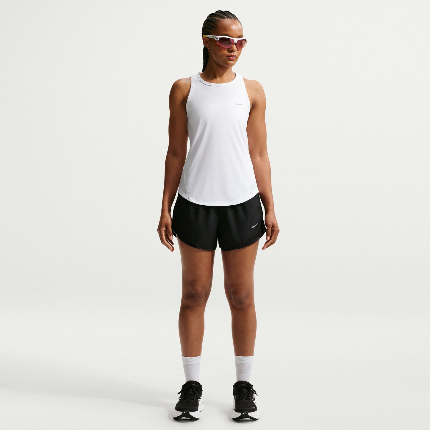 Nike Tempo  Bežecké tričko Dámy - bílá, stříbrná