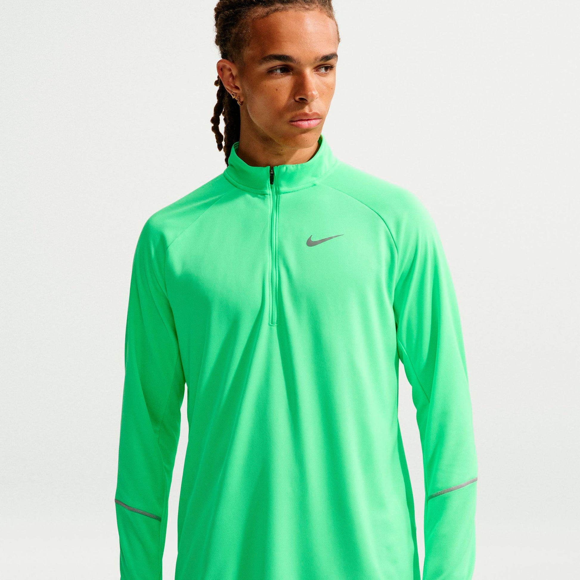 Nike Miler  Bežecké tričko Muži - zelená, stříbrná