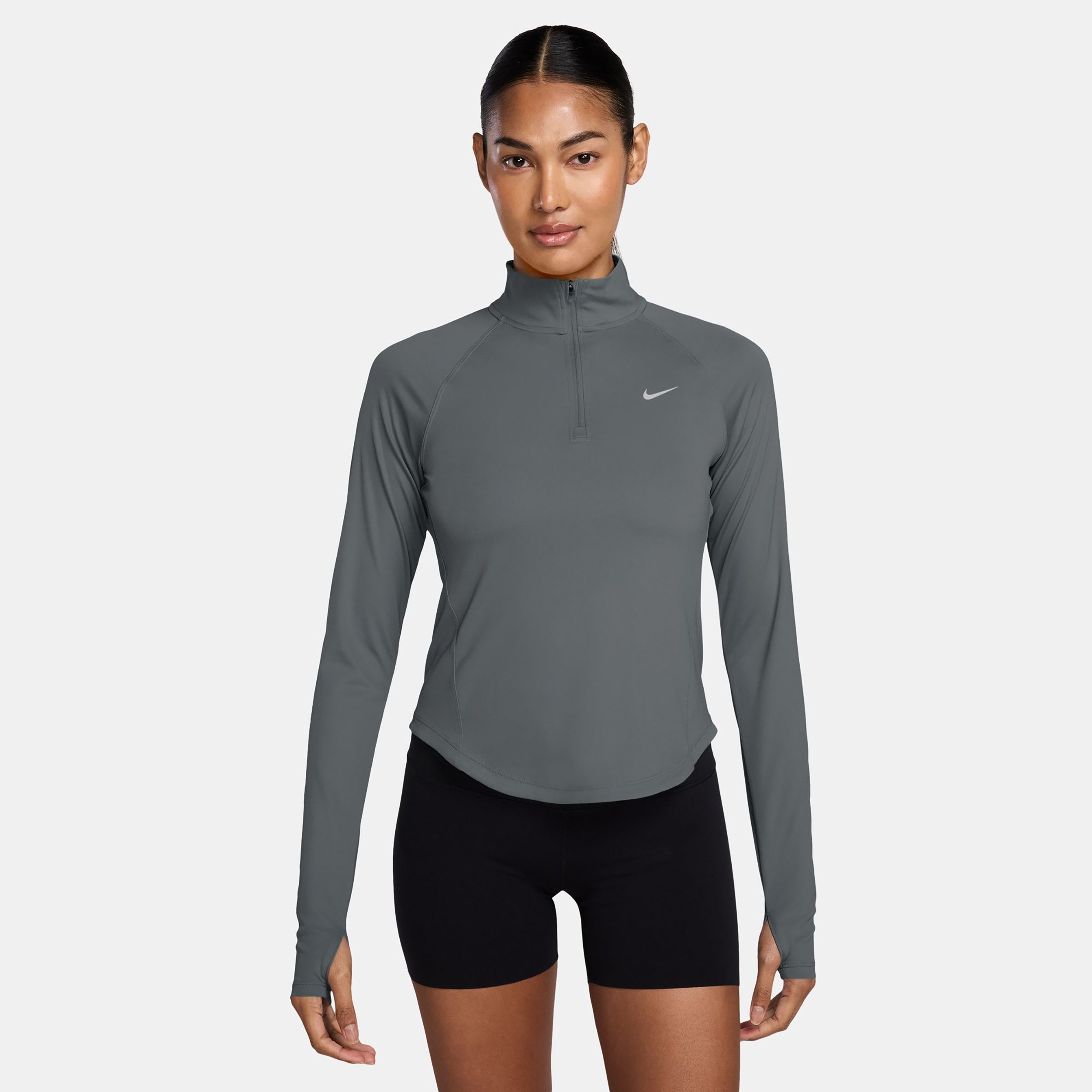 Nike Tempo  Bežecké tričko Dámy - šedá, stříbrná