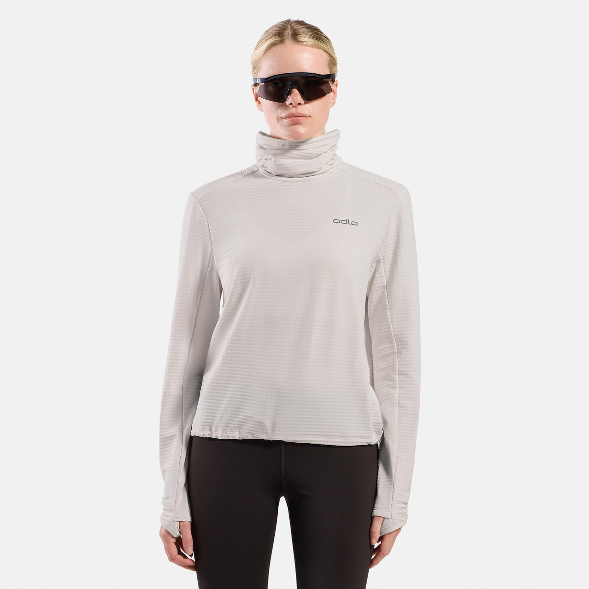 Odlo Essential Thermal Midlayer  Bežecké tričko Dámy - krémová