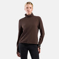 Essential Thermal Midlayer  Bežecké tričko Dámy - hnědá