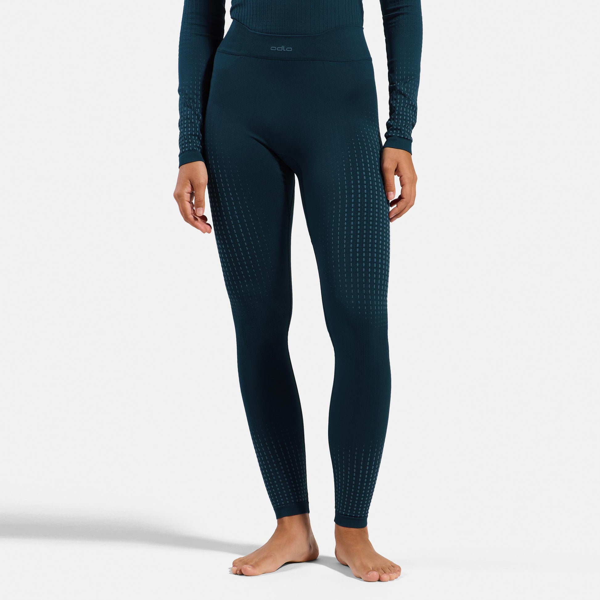 Odlo Performance Warm  Trenýrky Dámy - petrolejová