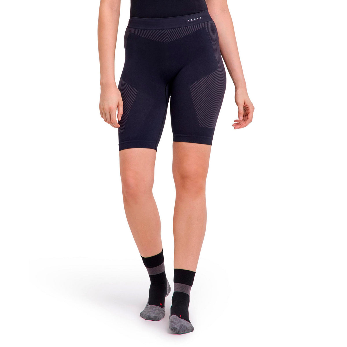 Falke Light Compression Bežecké pančuchy Dámy - černá