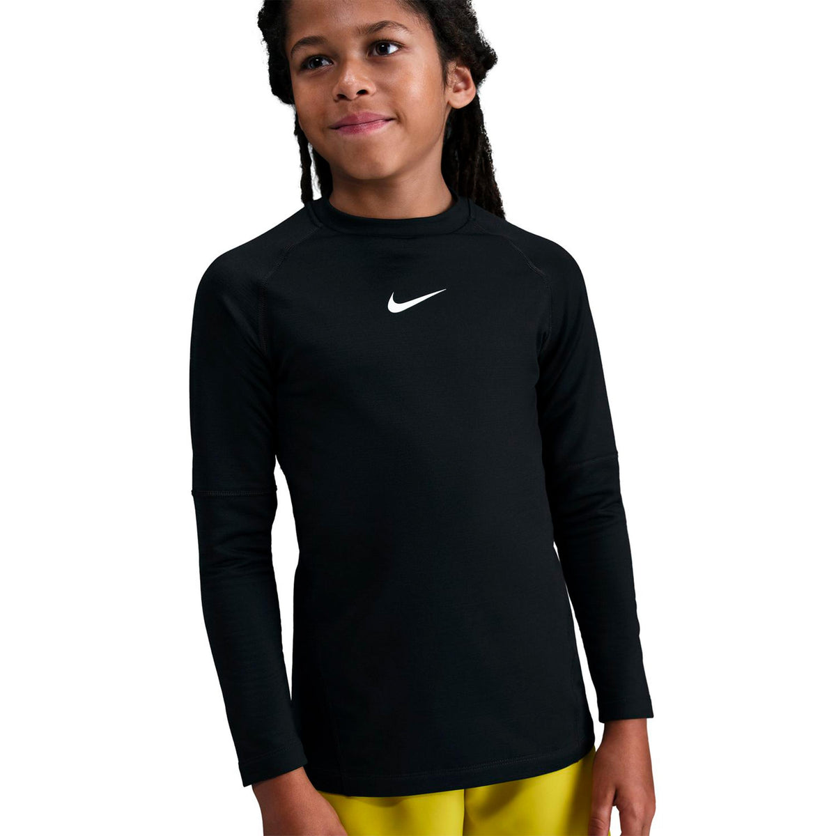 Nike Dri-Fit Crewneck S dlouhým rukávem Chlapci - černá