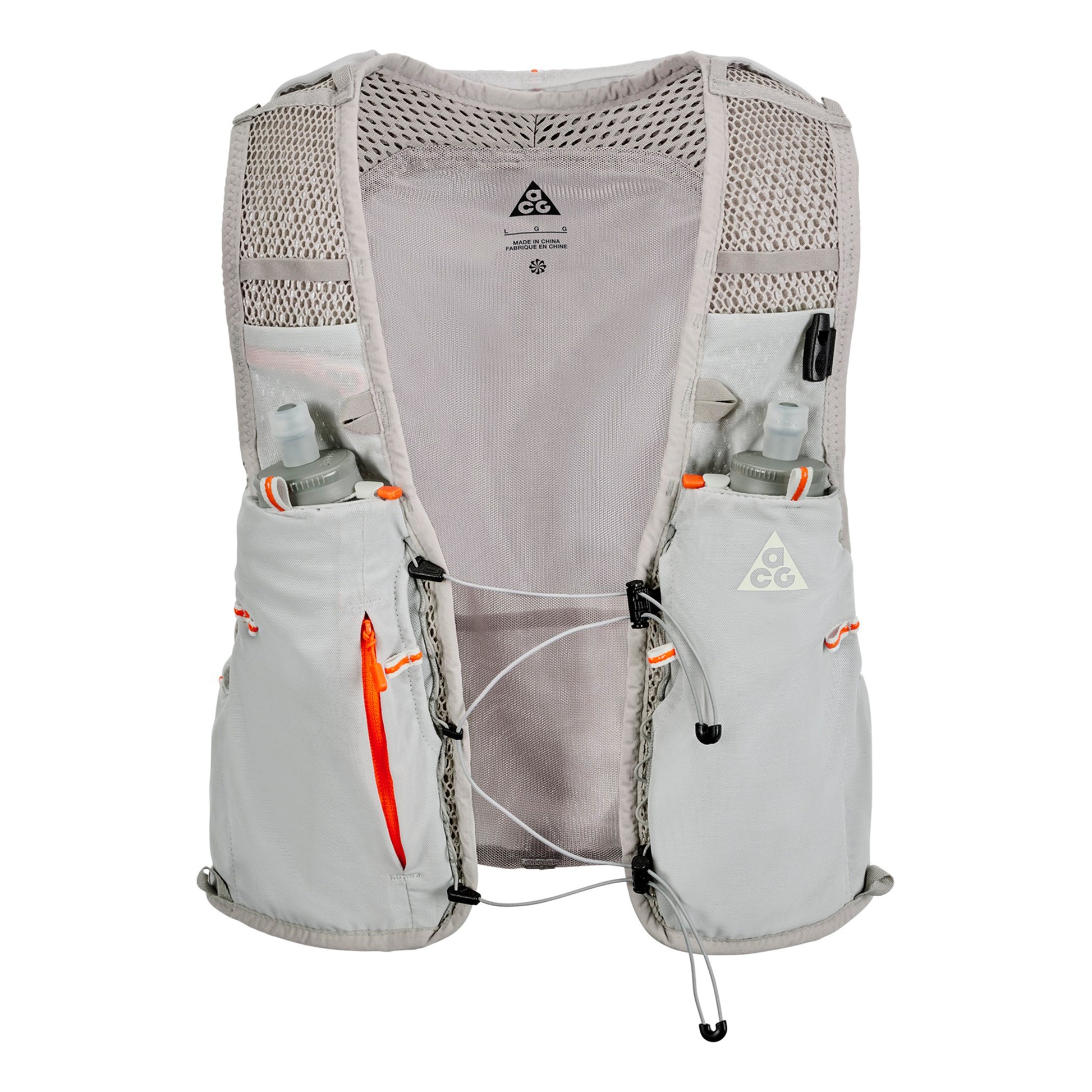 Nike ACG GOAT Pack 5L Backpack - šedá, oranžová