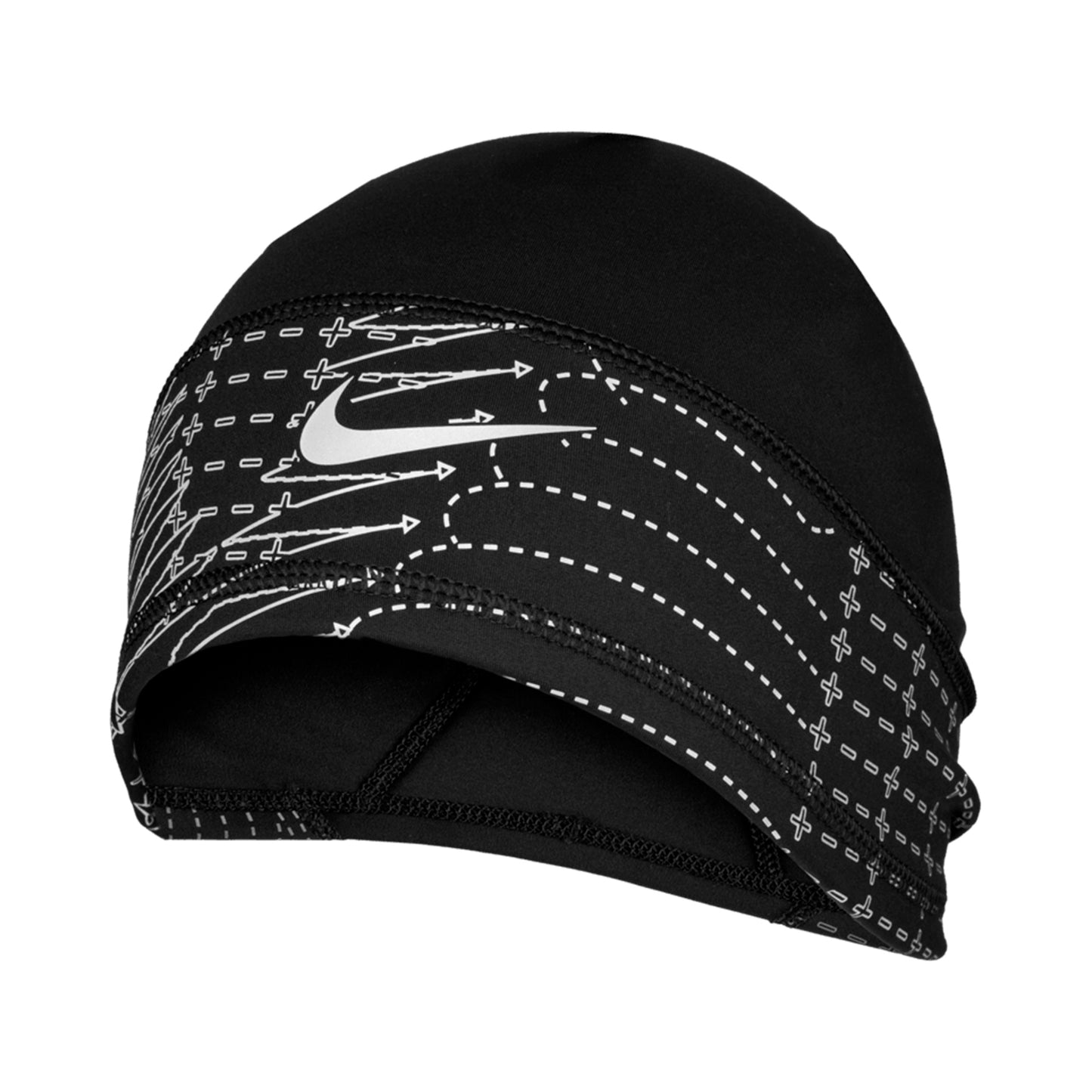 Nike Dri-Fit Terra Uncuffed Reflective Čepice Unisex - černá, černá