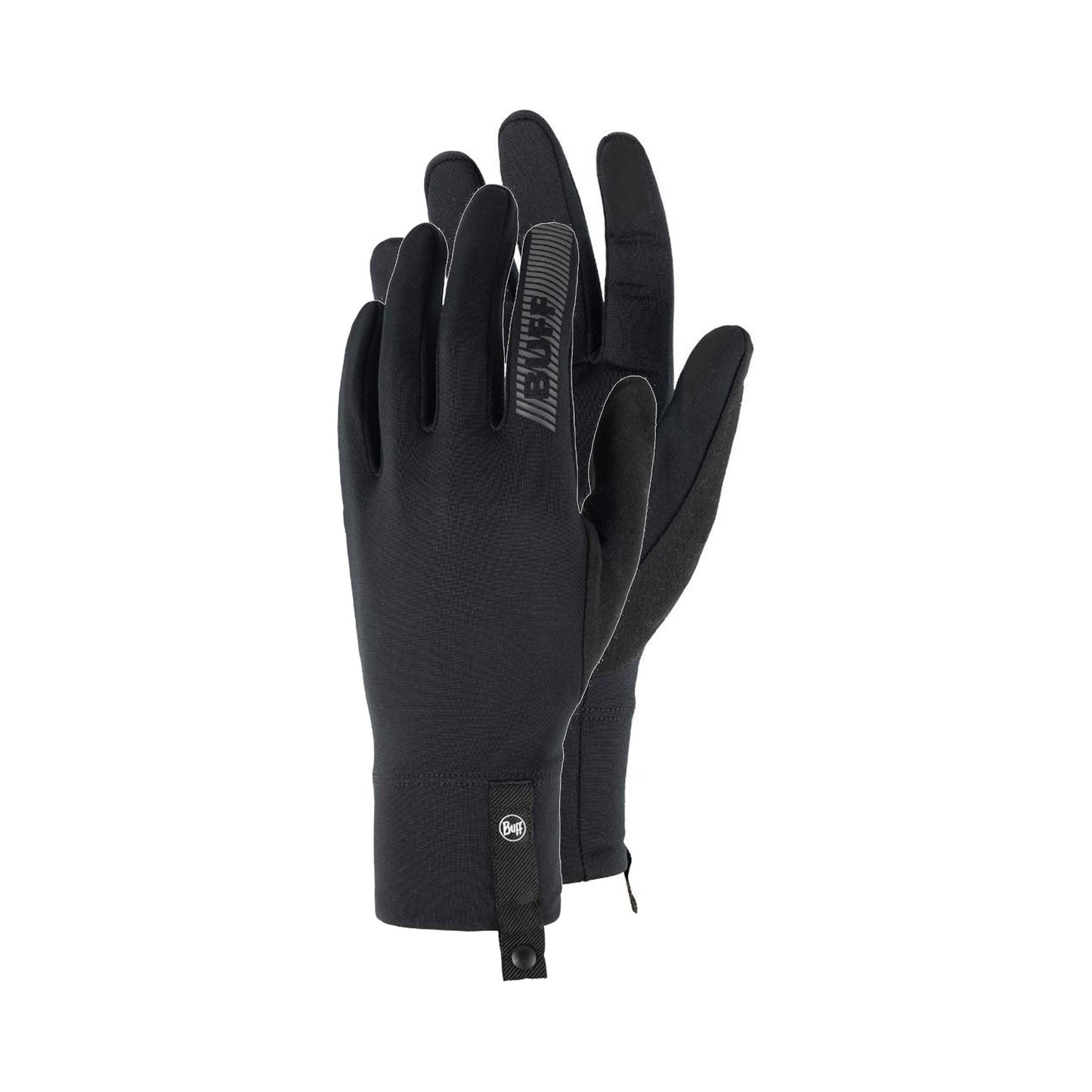 Buff ThermoNet  Běžecké rukavice Unisex - černá
